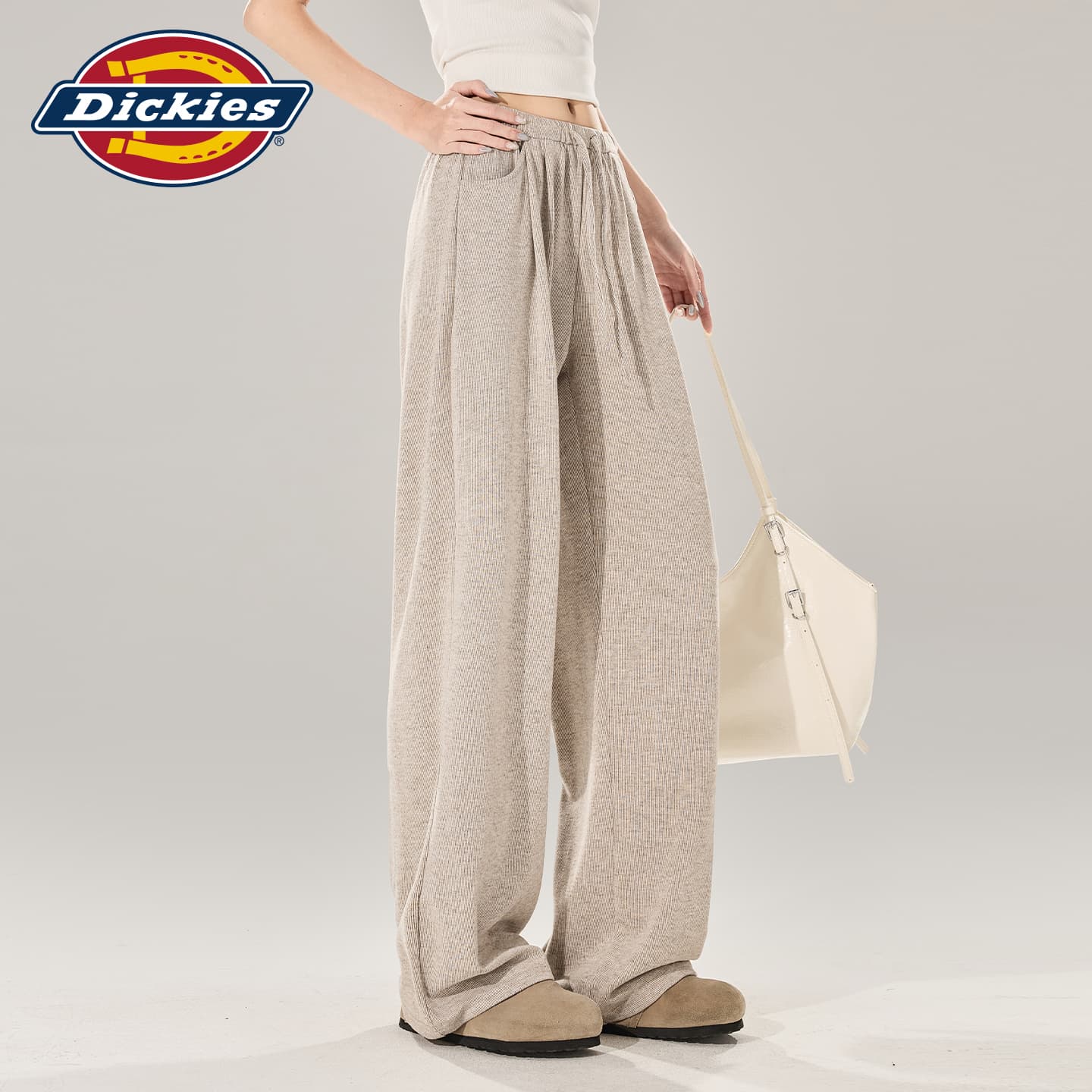 Штаны Dickies Овсяные Брюки Женские Повседневные Брюки - изображение 5