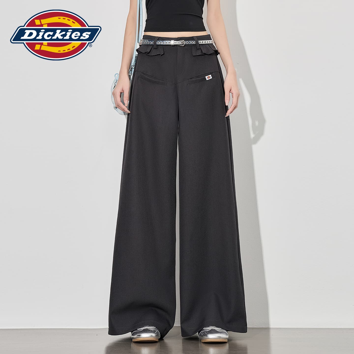Штаны Dickies Серые Брюки Женские Повседневные Брюки - изображение 4