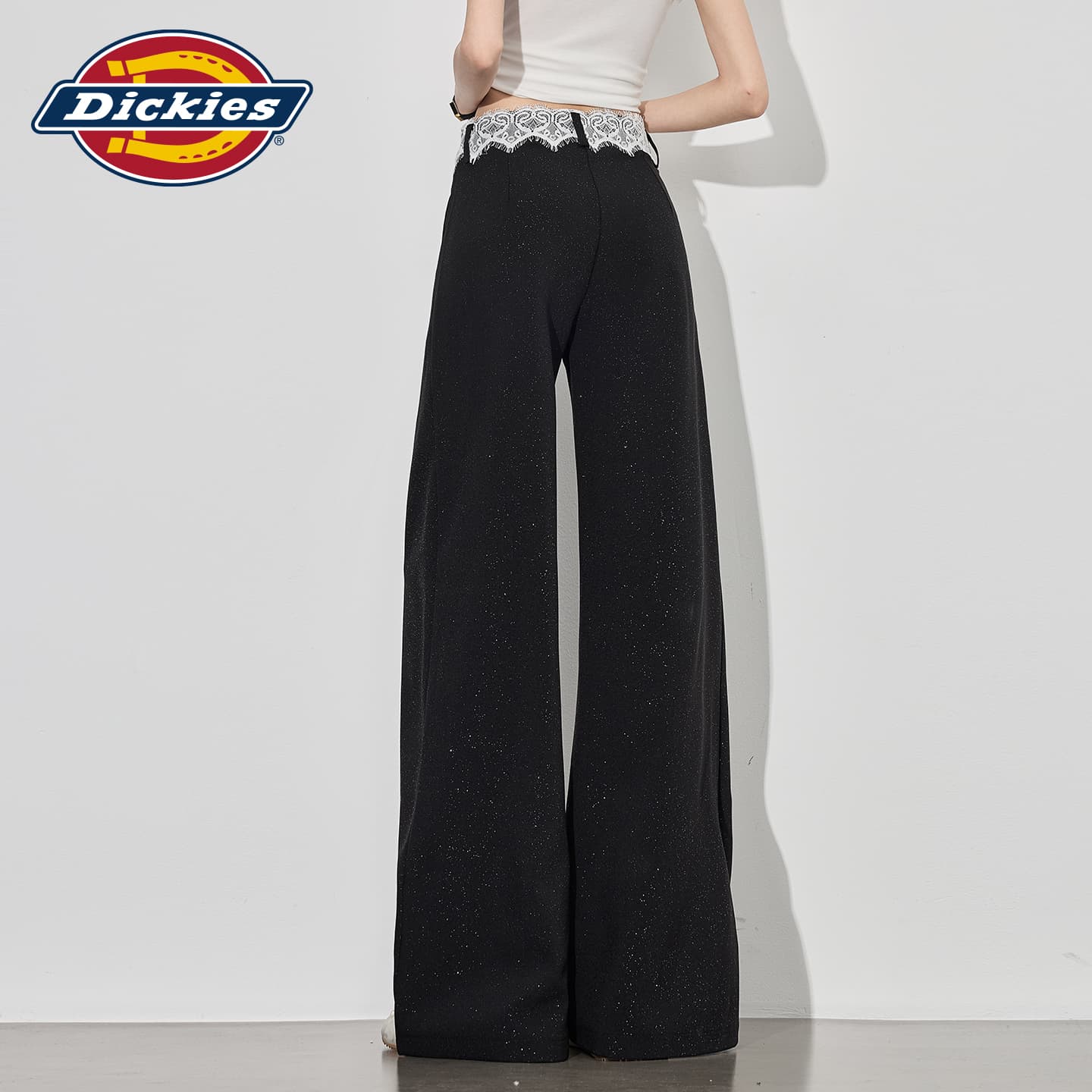 Штаны dickies Черный с увеличенной длиной Женские Повседневные брюки - изображение 7