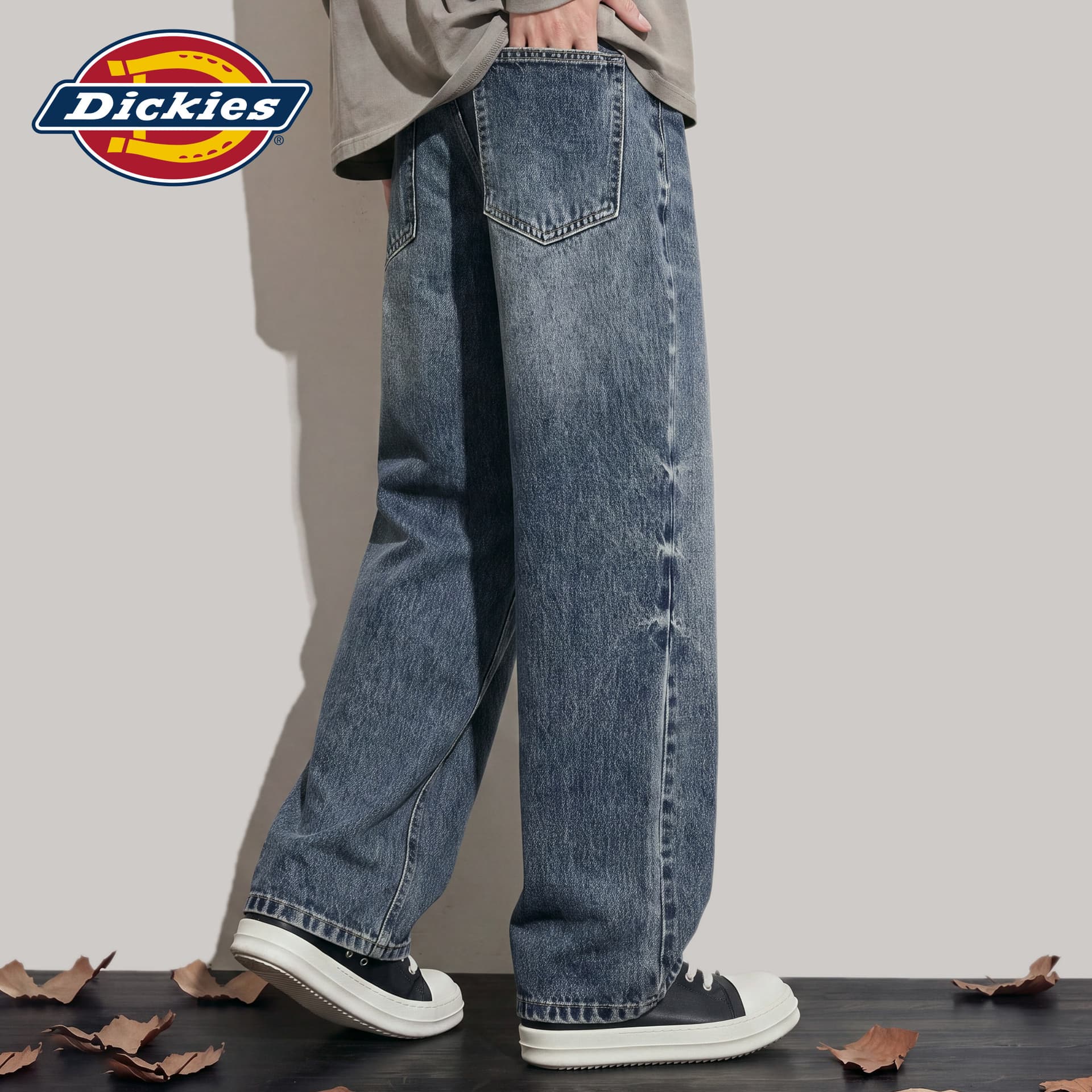 Штаны dickies Ностальгический синий Унисекс Джинсы - изображение 5