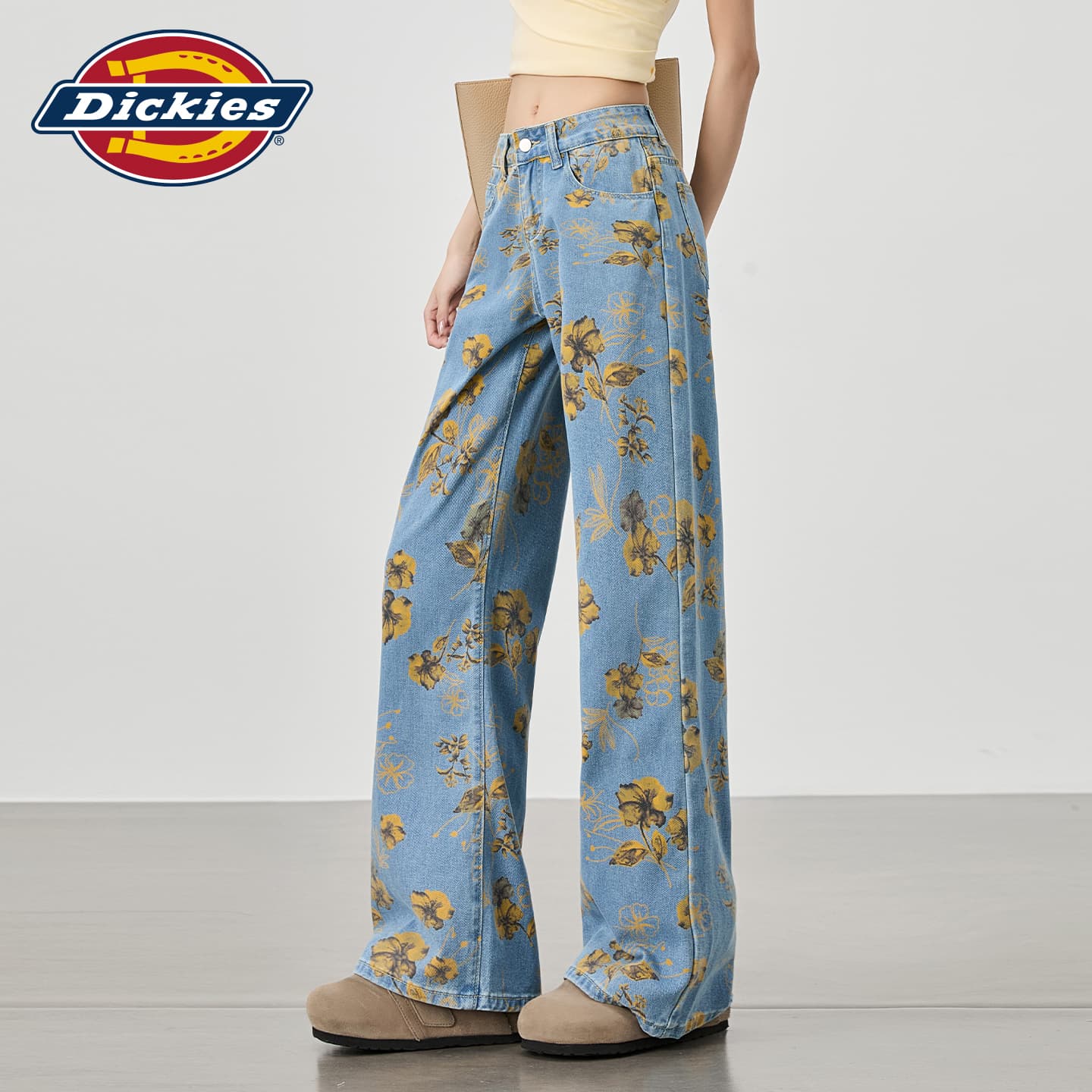 Джинсы Dickies Светло-Синие Брюки Женские Джинсы - изображение 6