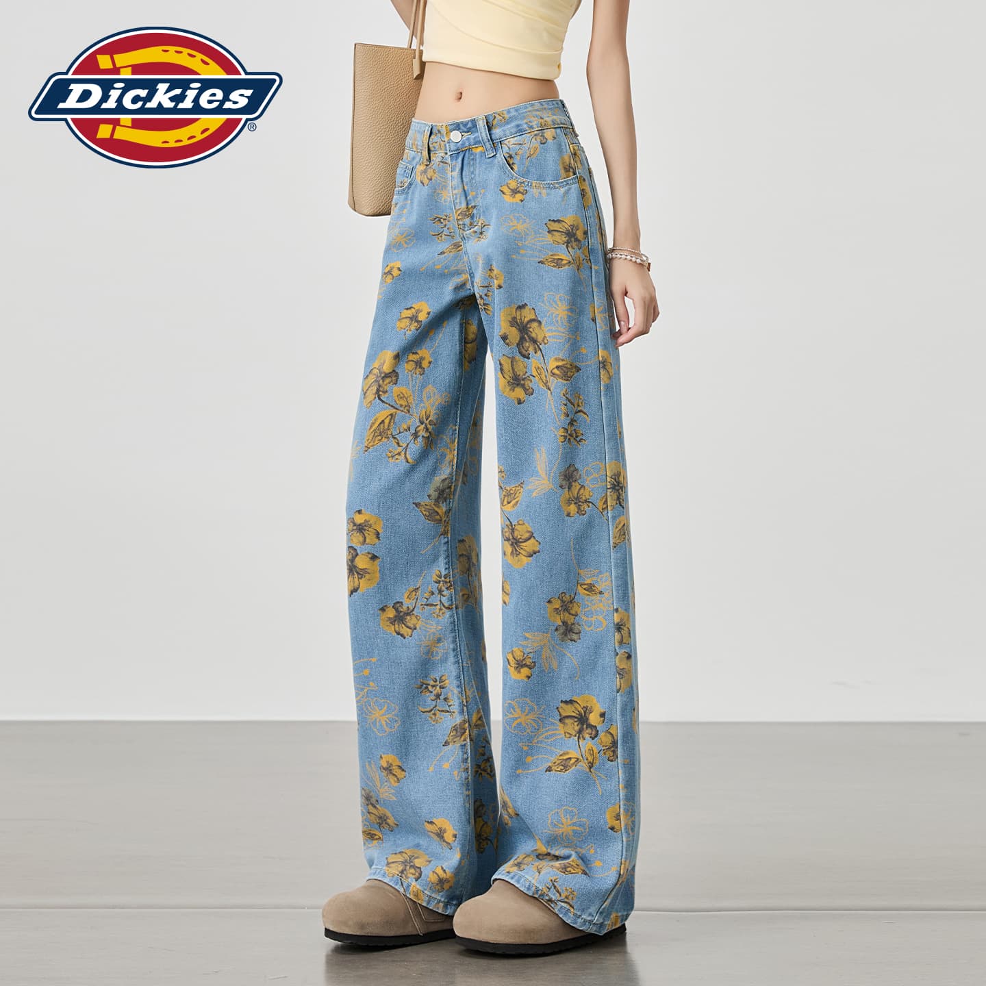 Джинсы Dickies Светло-Синие Брюки Женские Джинсы - изображение 3