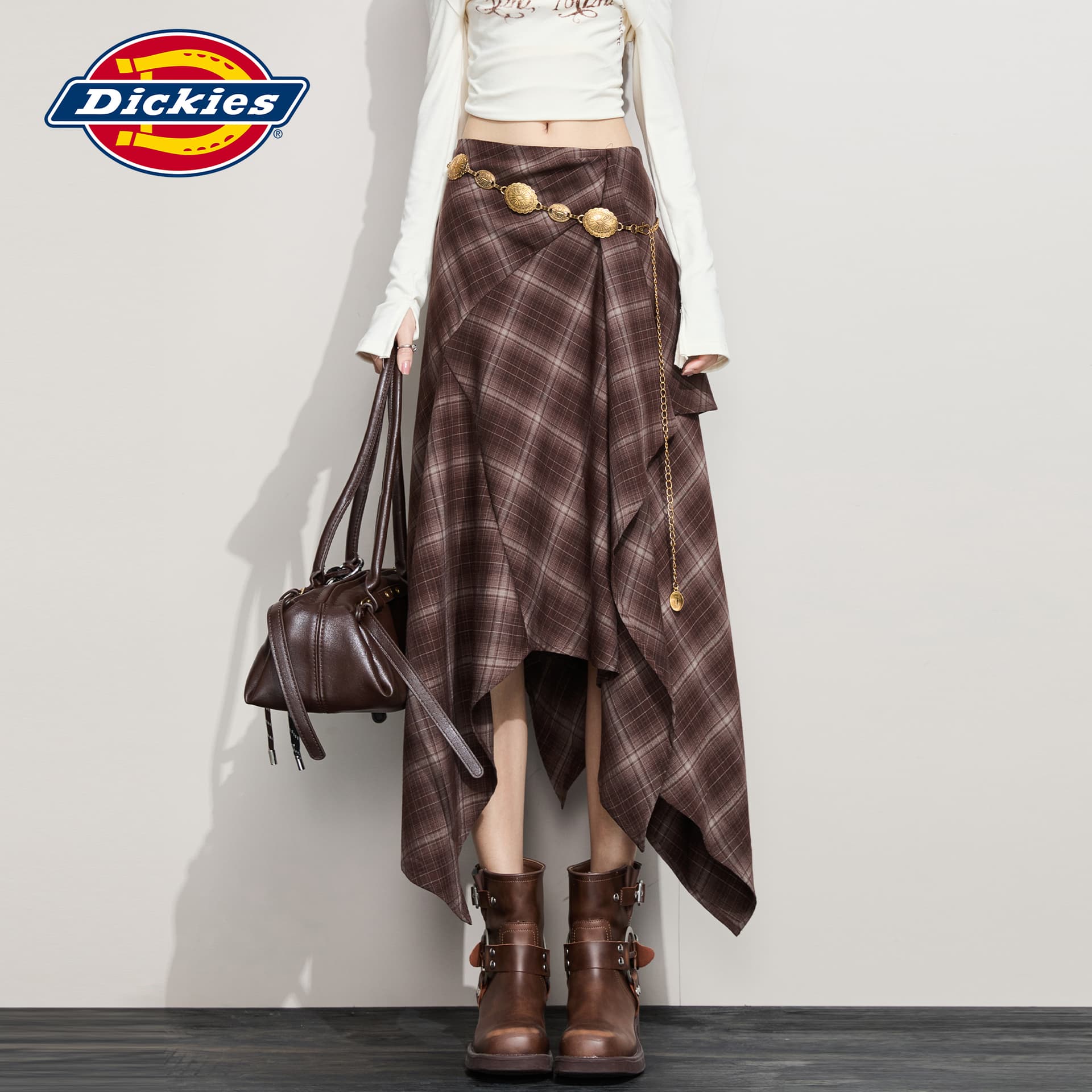 Юбка dickies Женские Повседневные длинные юбки - изображение 3
