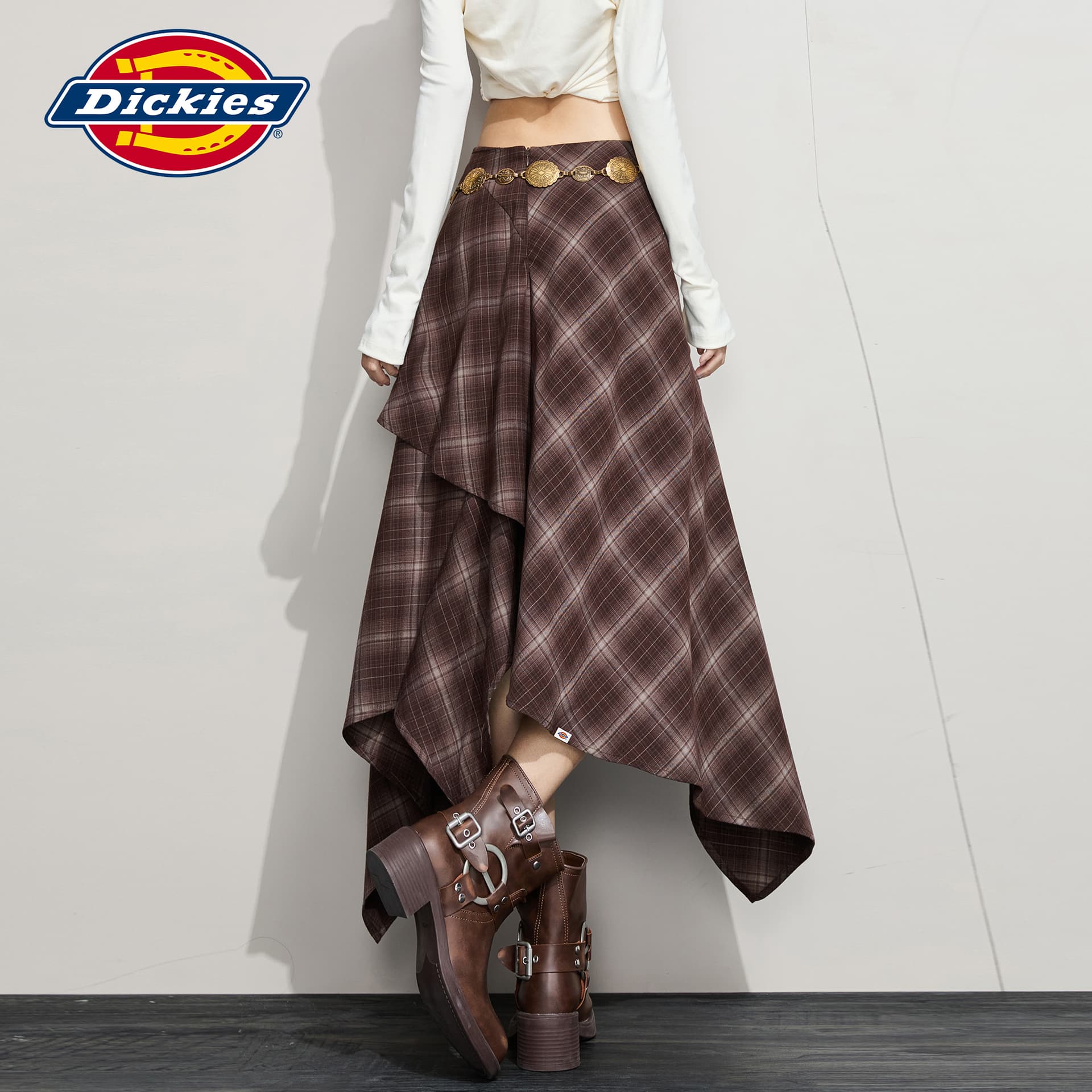 Юбка dickies Женские Повседневные длинные юбки - изображение 6