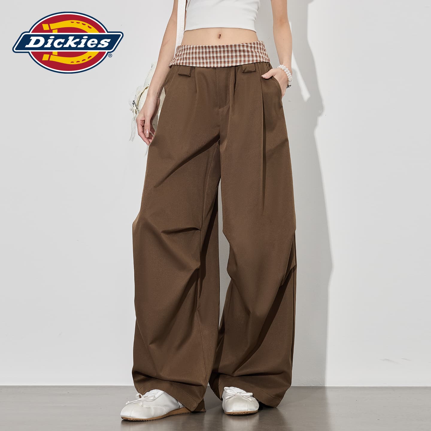 Штаны Dickies Army Green Pants Женские Повседневные Брюки - изображение 3