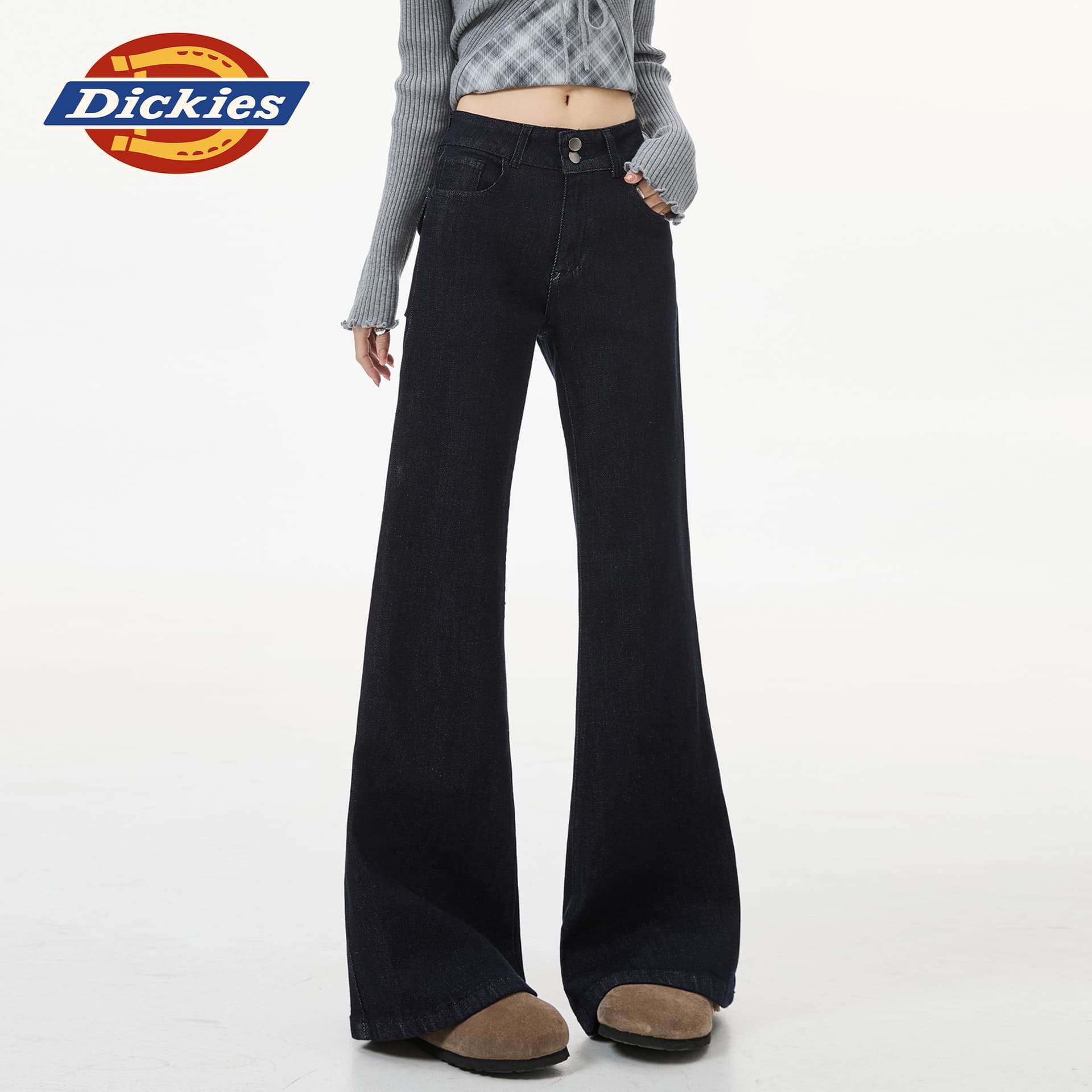 Джинсы dickies Оригинальный Синие брюки Женские Джинсы - изображение 5