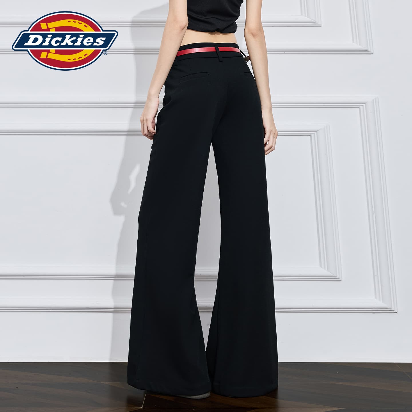 dickies Черный с увеличенной длиной Женские Платье Брюки - изображение 7