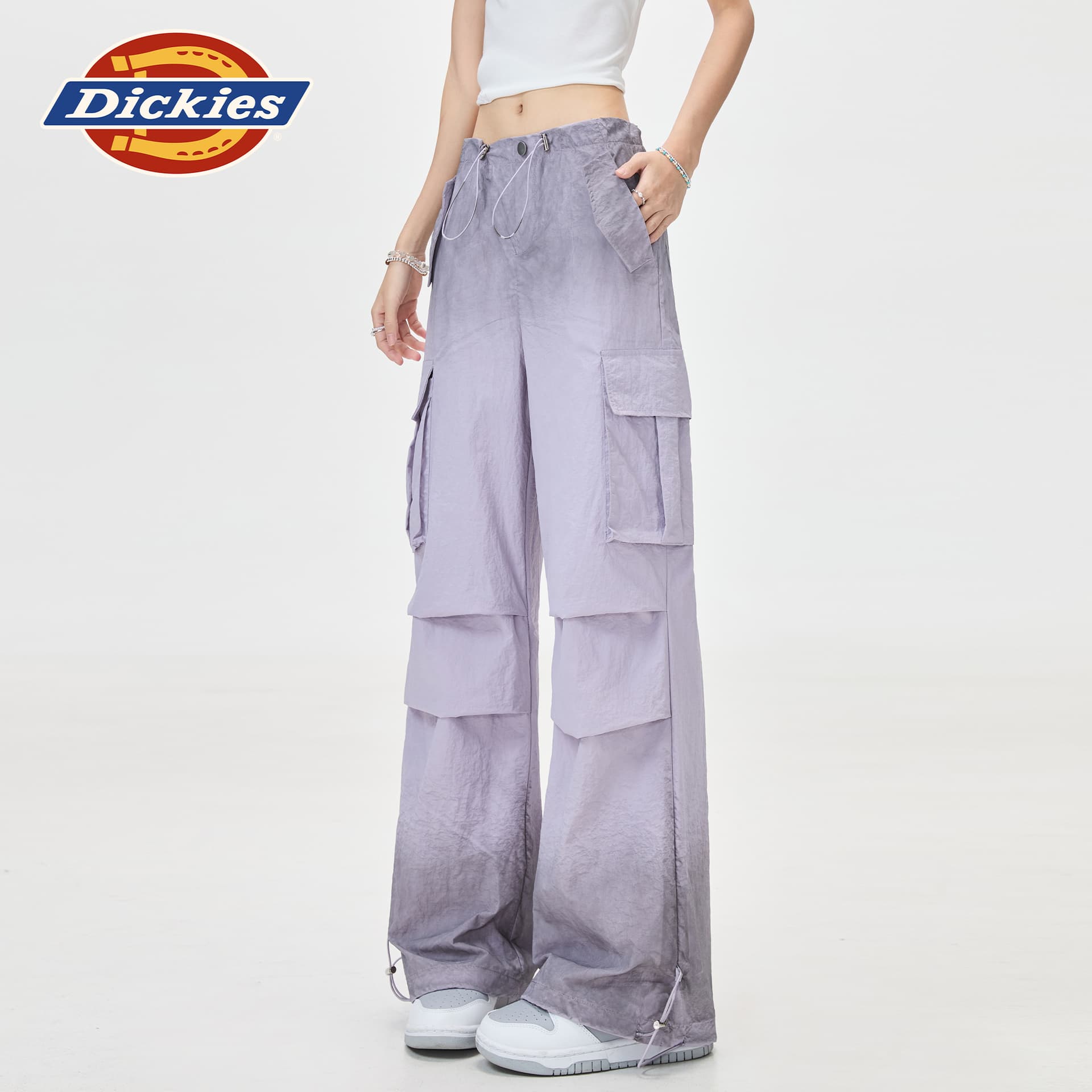 Штаны dickies Фиолетовый Брюки Женские Повседневные брюки - изображение 6