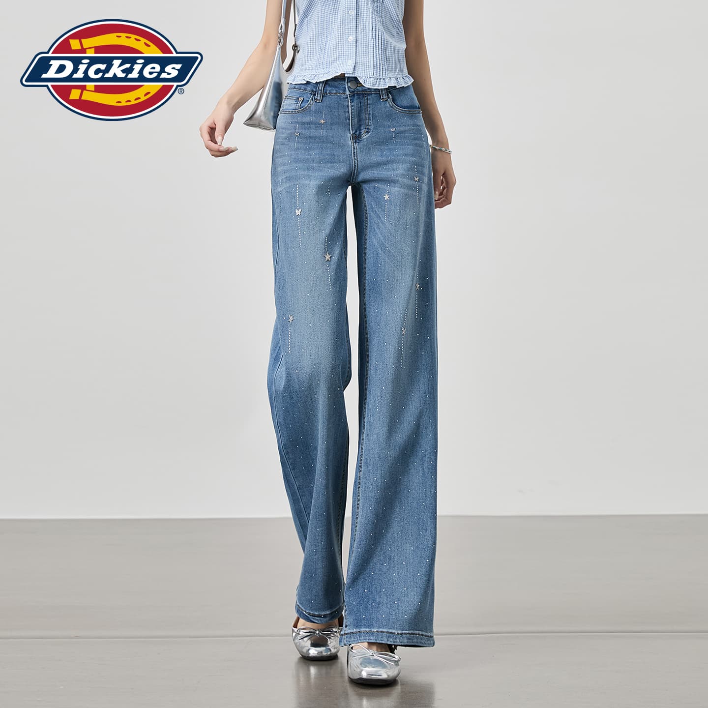 Джинсы Dickies Blue Extended Length Women's Jeans Dickies Синий Удлиненный Женский Джинсы - изображение 3
