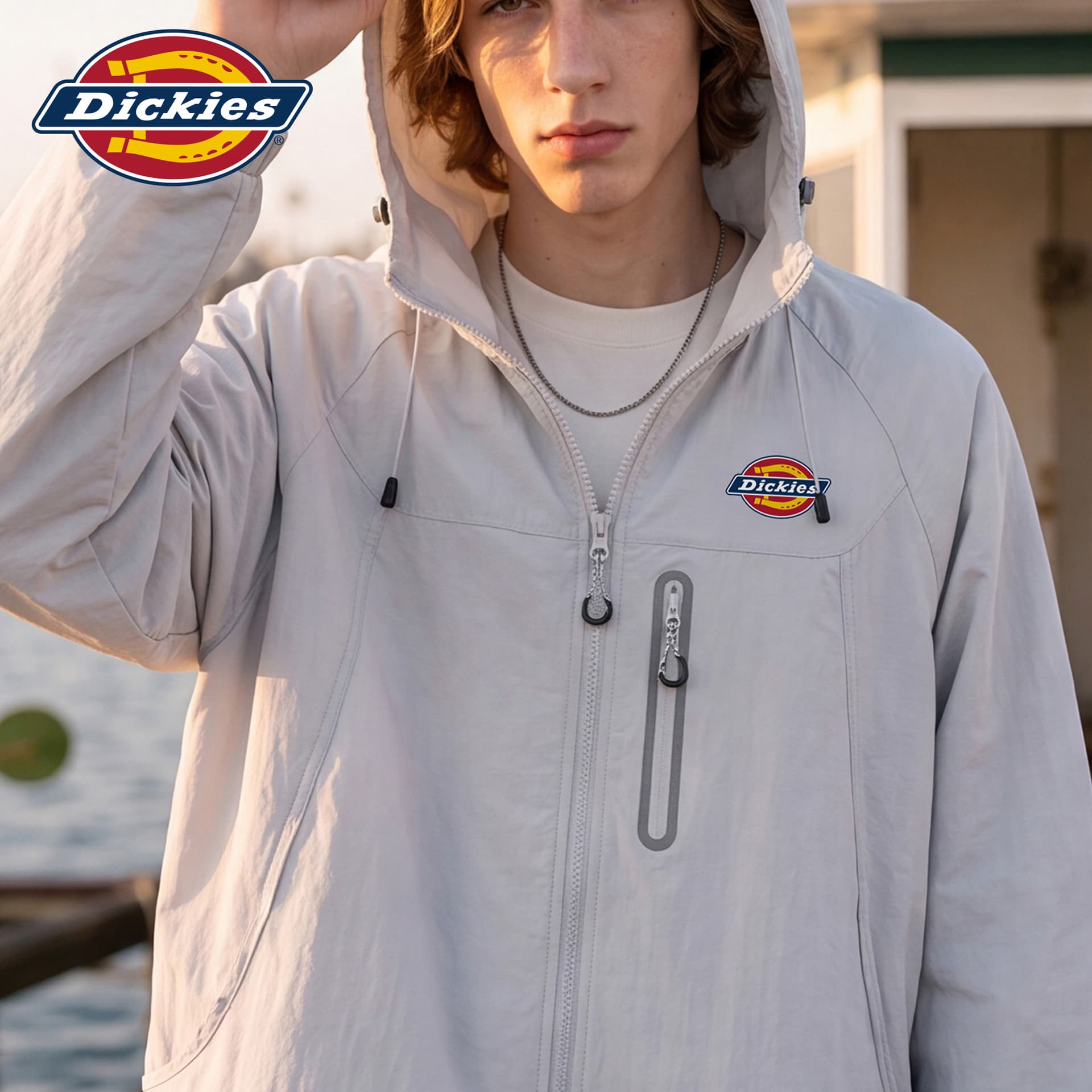 Легкая ветровка Dickies Унисекс Одежда с Защитой от UV - изображение 5