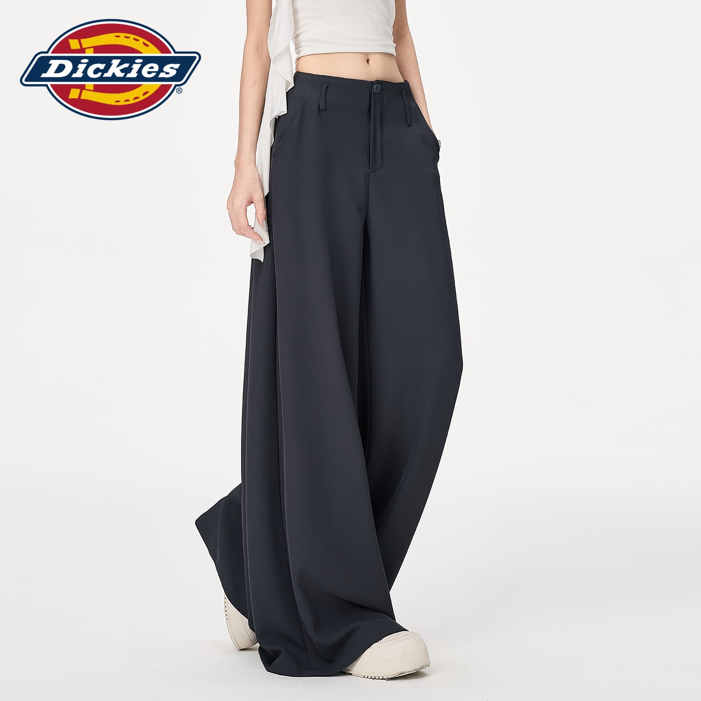 Штаны dickies Серые брюки Женские Повседневные брюки - изображение 5