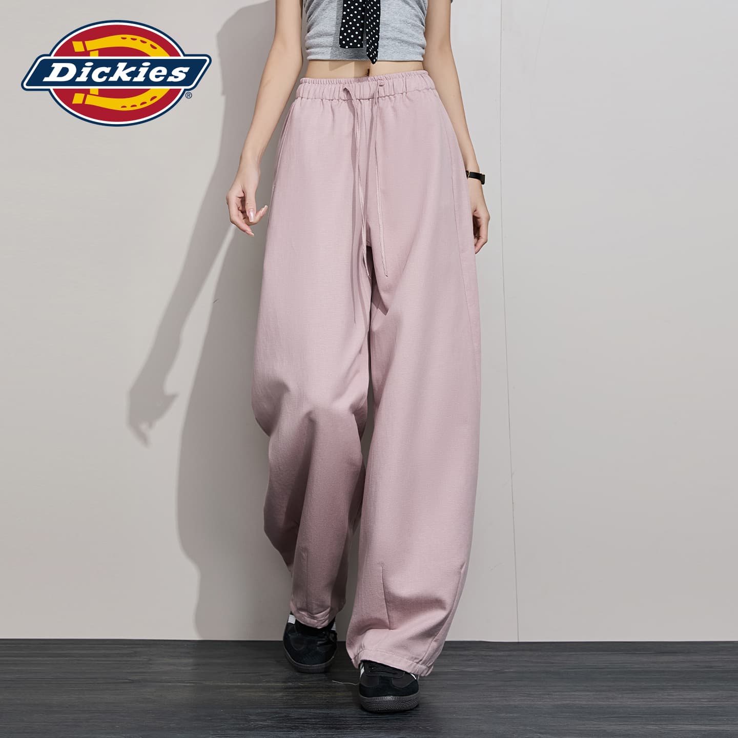 Штаны Dickies Пыльно-розовые брюки женские повседневные - изображение 6