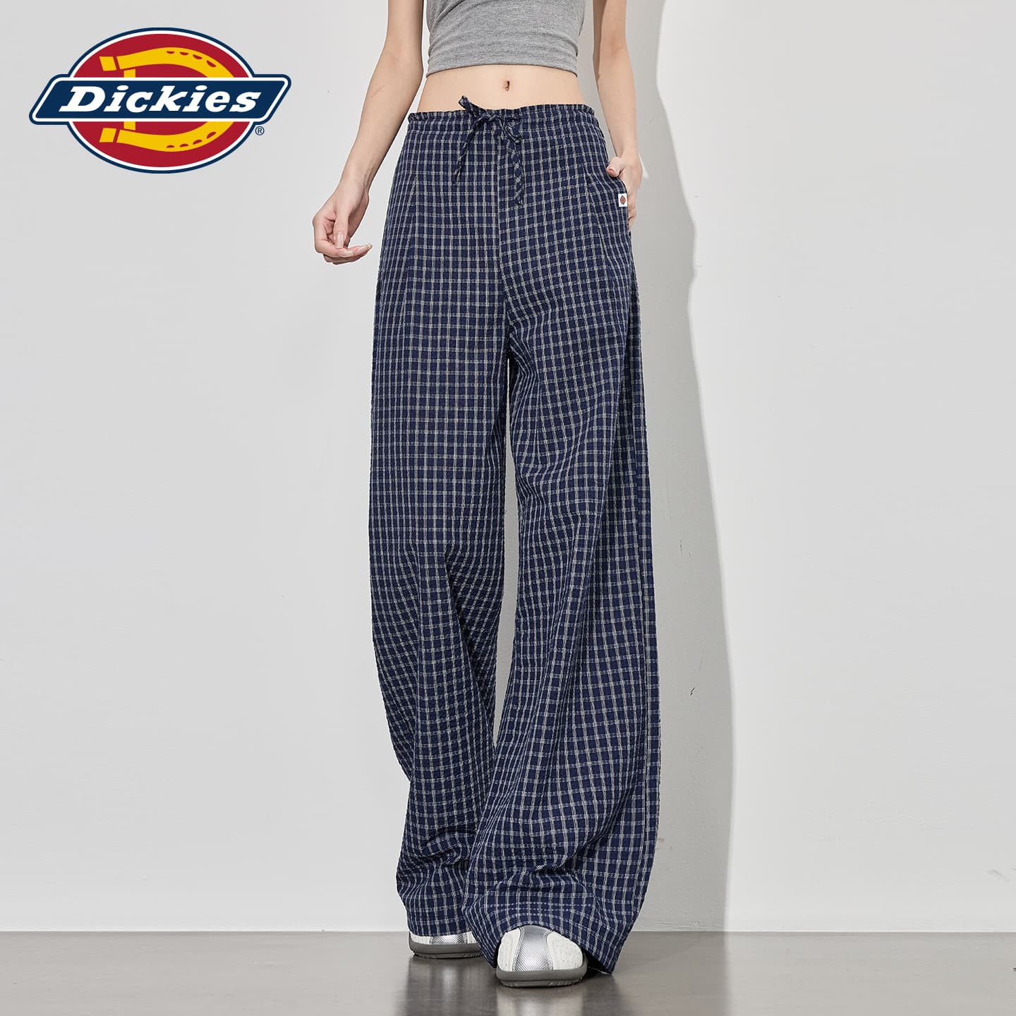 Штаны Dickies Темно-синие брюки женские повседневные - изображение 5