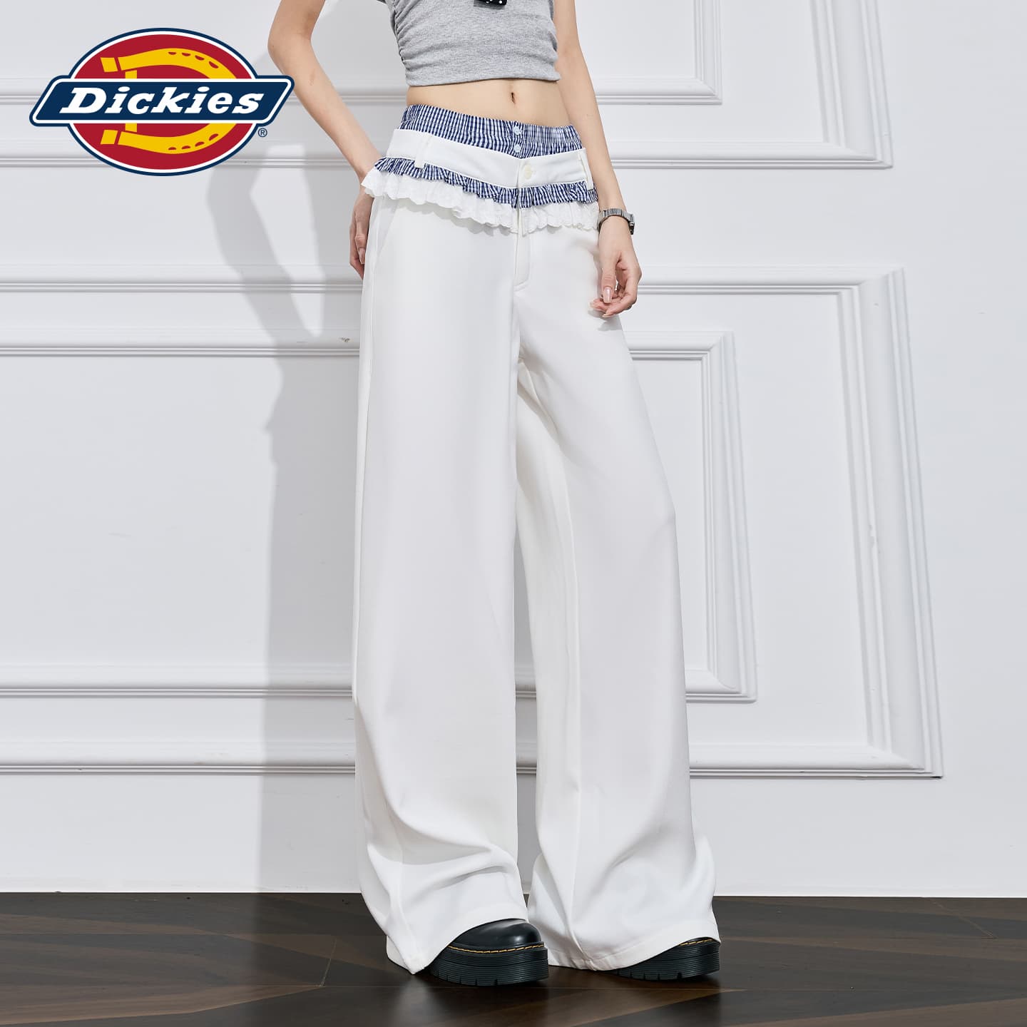 Штаны dickies Белые брюки Женские Повседневные брюки - изображение 5
