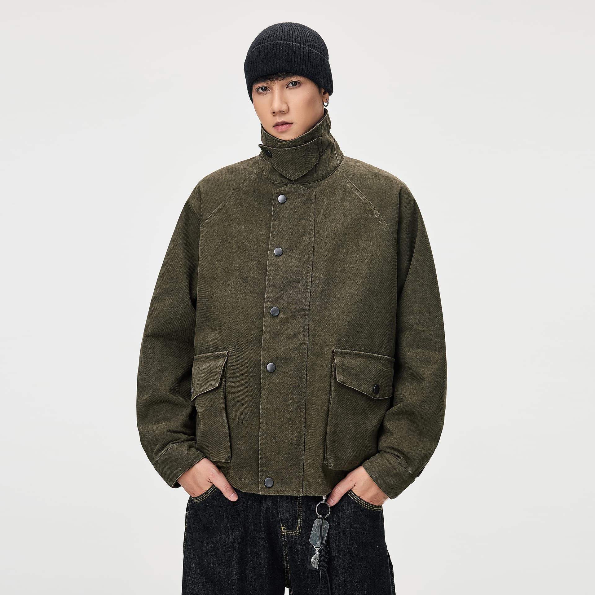 Куртка dickies Оливковый коричневый Унисекс Куртки - изображение 5
