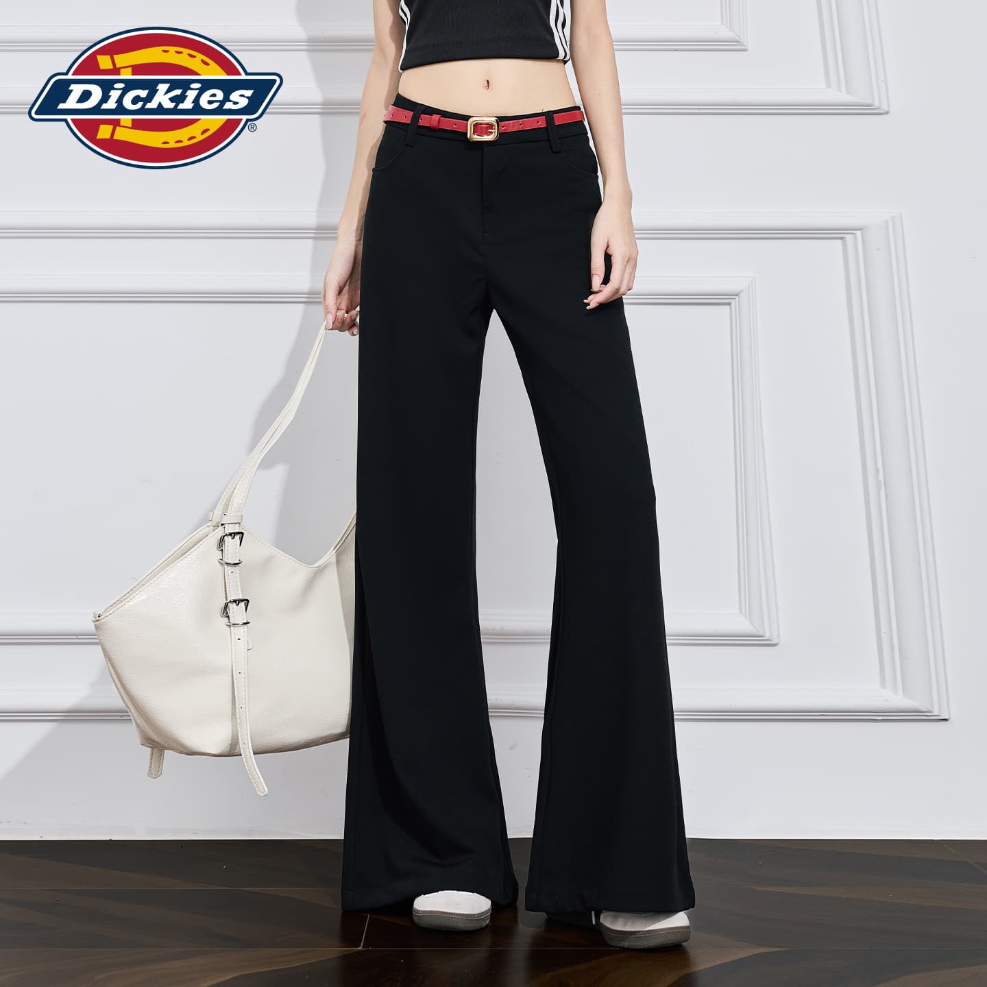 dickies Черный с увеличенной длиной Женские Платье Брюки - изображение 6