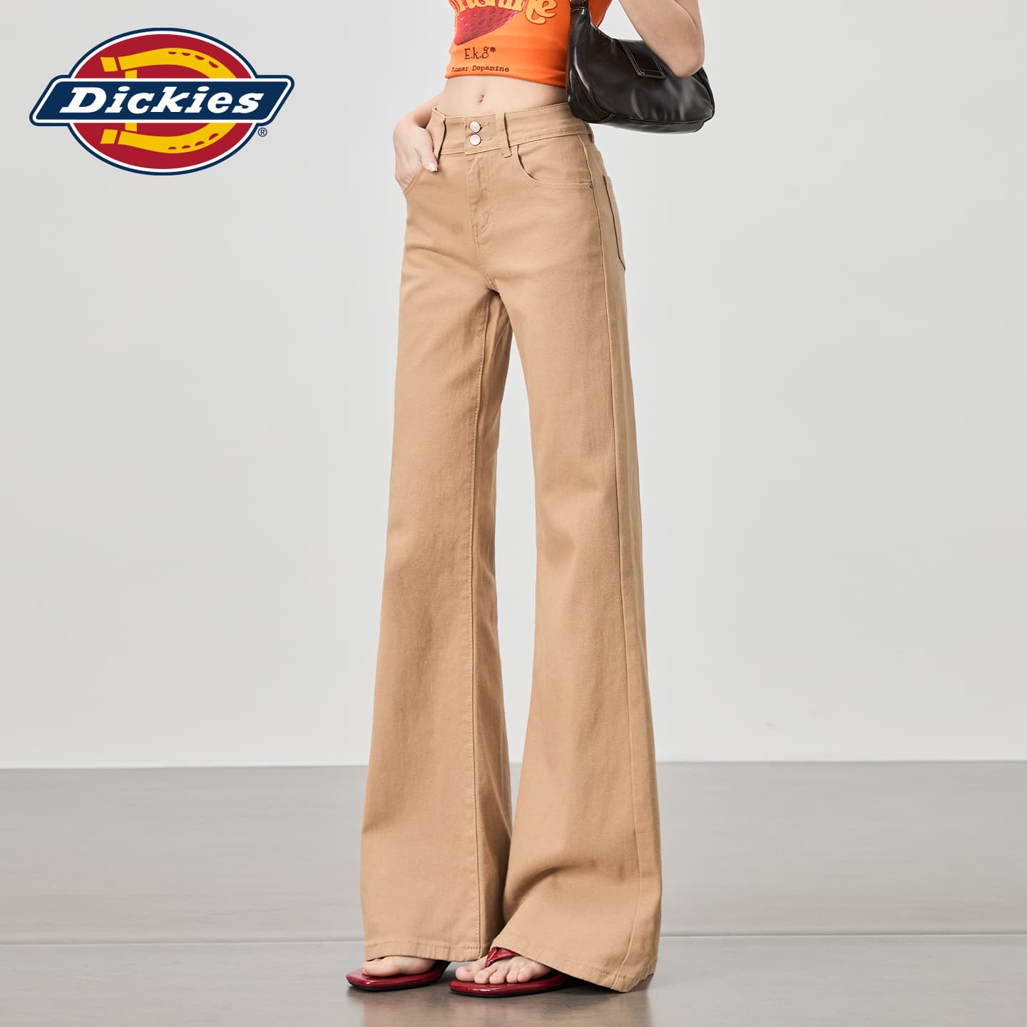 Джинсы Dickies Хаки Брюки Женские Джинсы - изображение 3