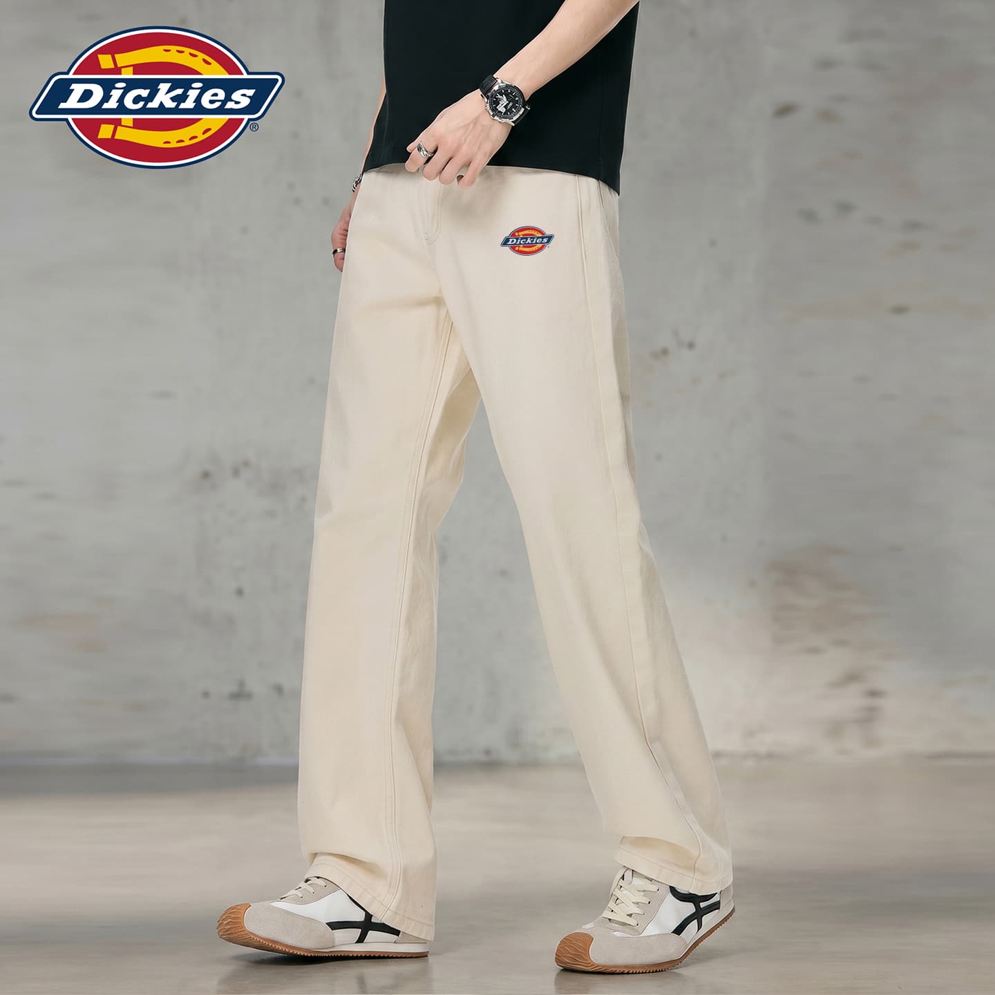 Штаны Dickies Абрикос (PRINTED Edition) Унисекс Джинсы - изображение 3