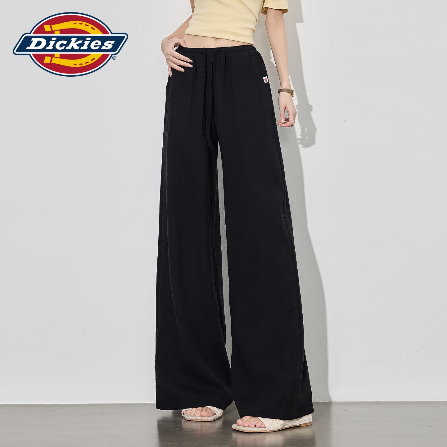 Штаны Dickies Черные с увеличенной длиной Женские Повседневные Брюки - изображение 3