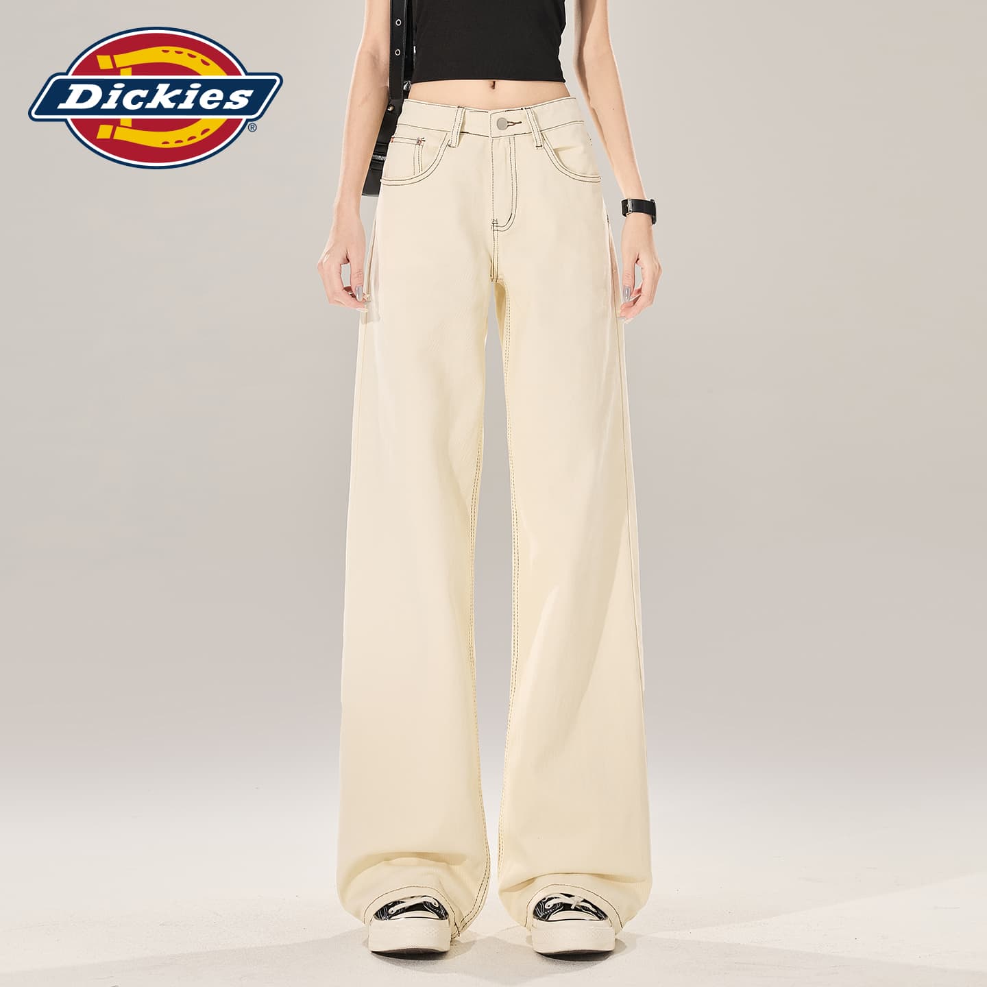 Джинсы Dickies Custard Брюки Женские Jeans - изображение 4