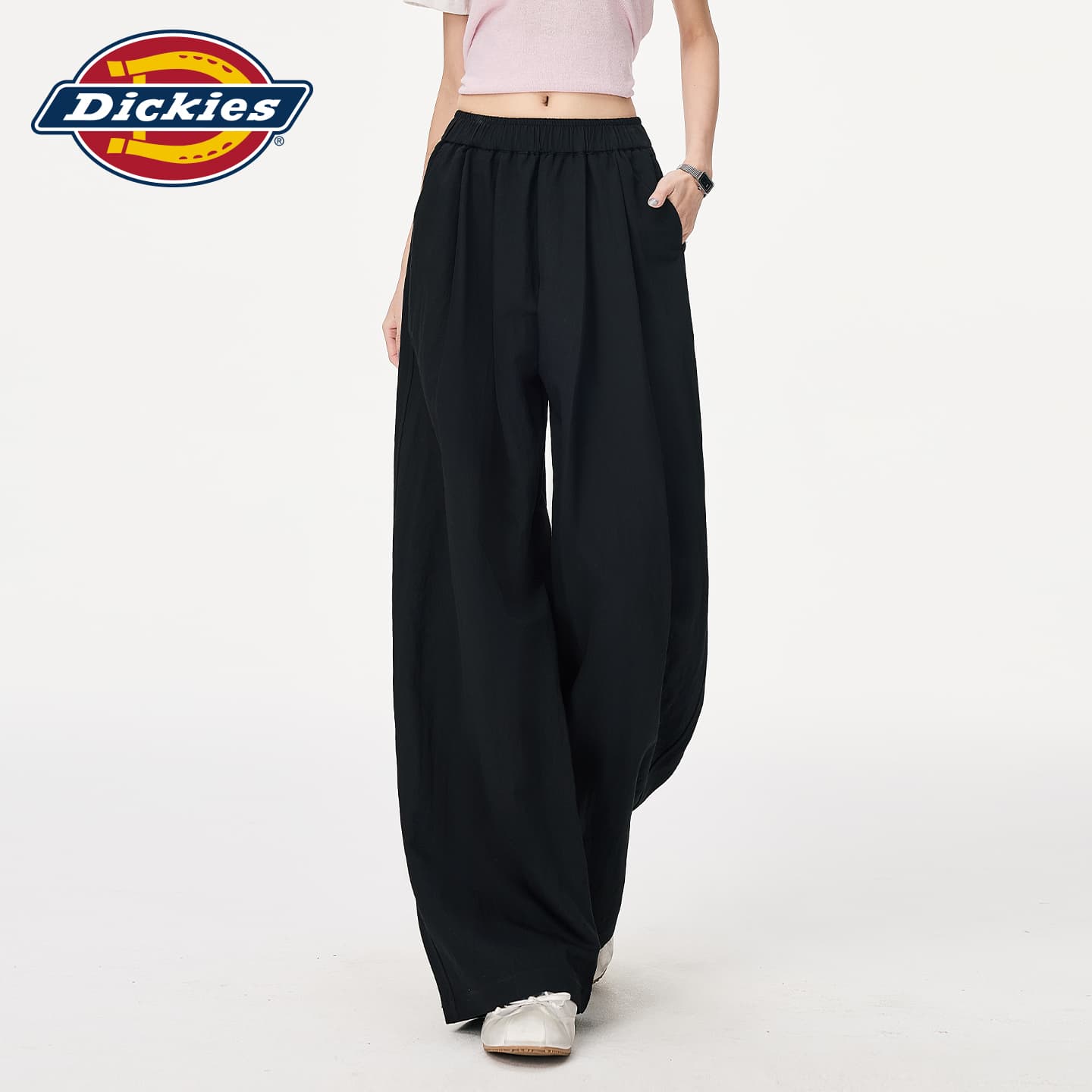 Штаны Dickies Черные Брюки Женские Повседневные Брюки - изображение 3