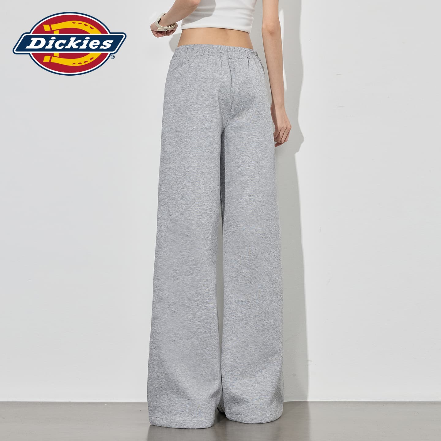 Штаны Dickies Серые Удлиненные Женские Повседневные Брюки - изображение 7
