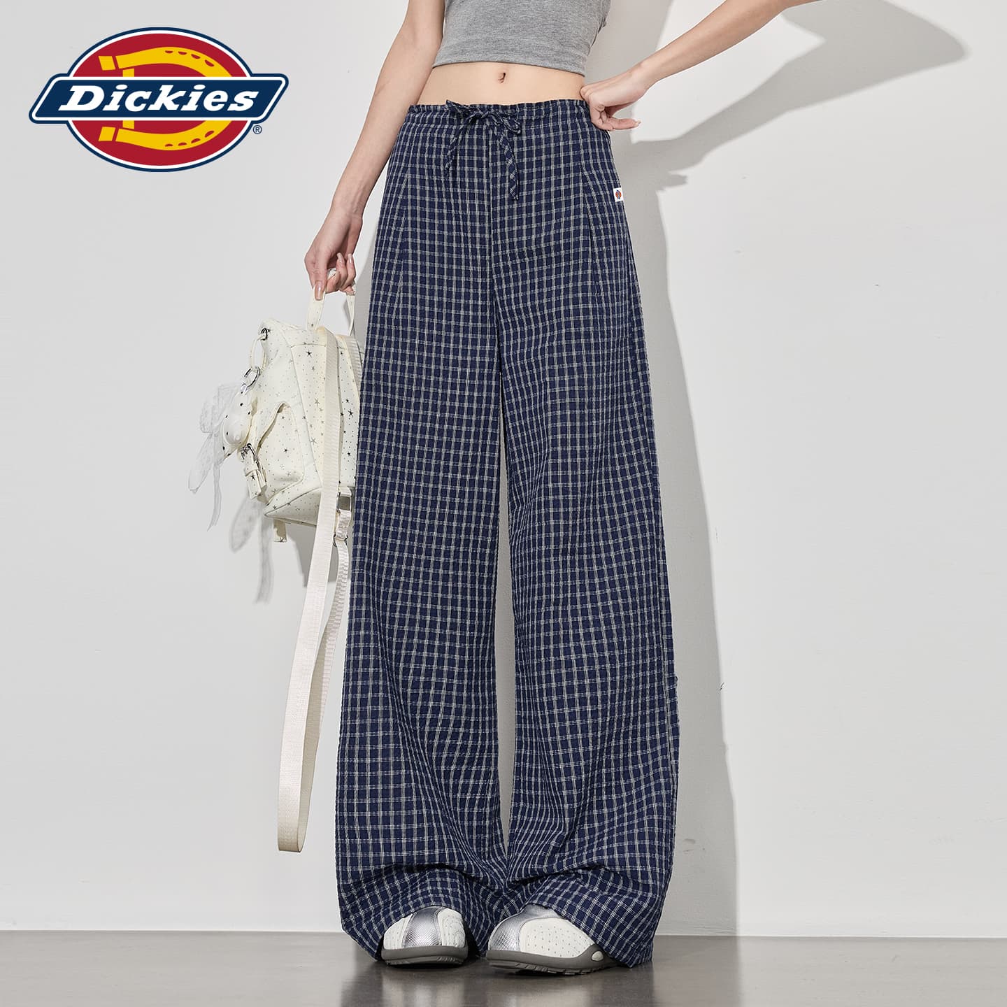 Штаны Dickies Темно-синие брюки женские повседневные - изображение 3