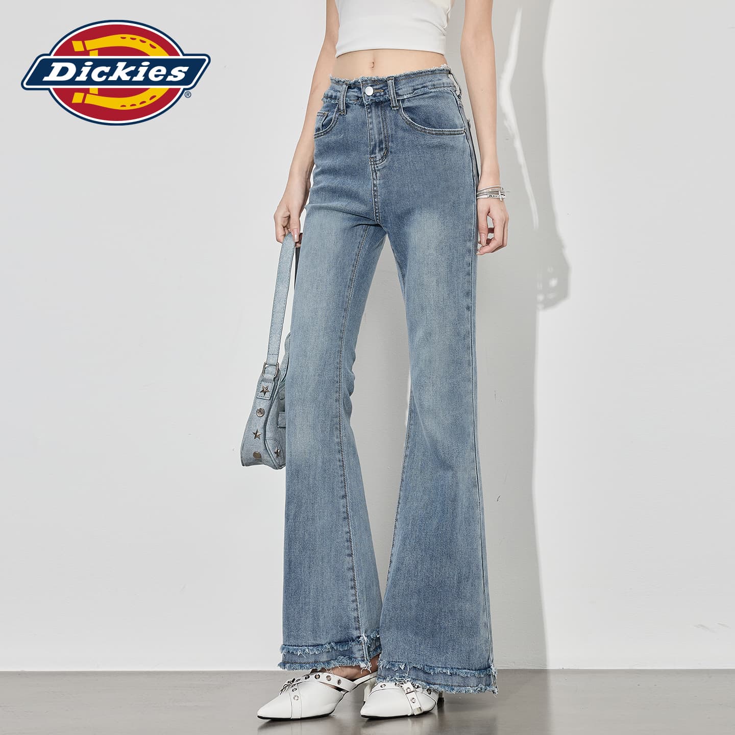 Джинсы Dickies Освежающий вариант Брюки Женские Джинсы - изображение 4