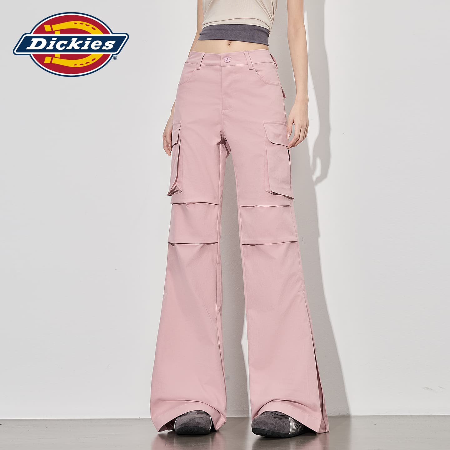 Dickies Розовые Брюки Женские Карго Брюки - изображение 3