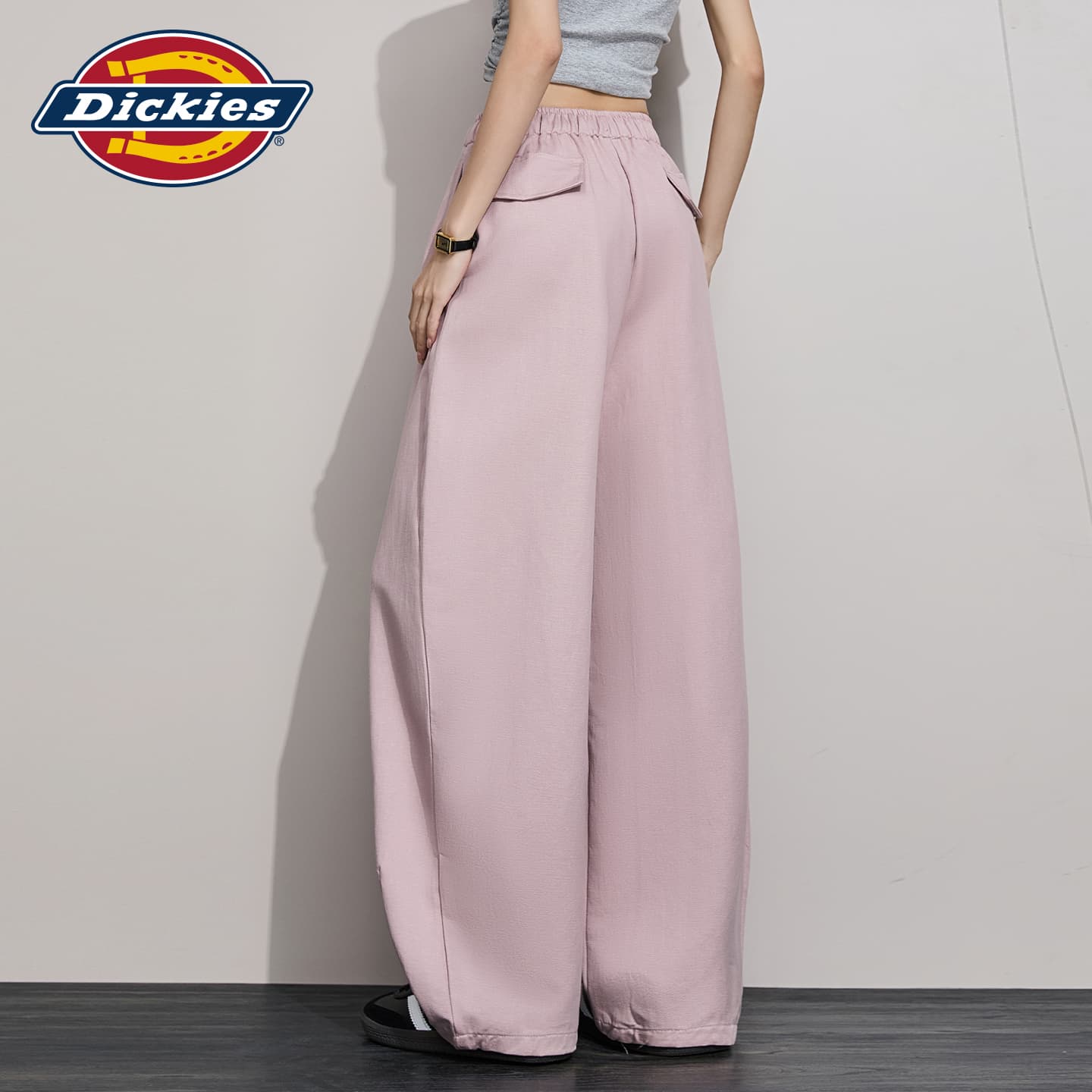 Штаны Dickies Пыльно-розовые брюки женские повседневные - изображение 7