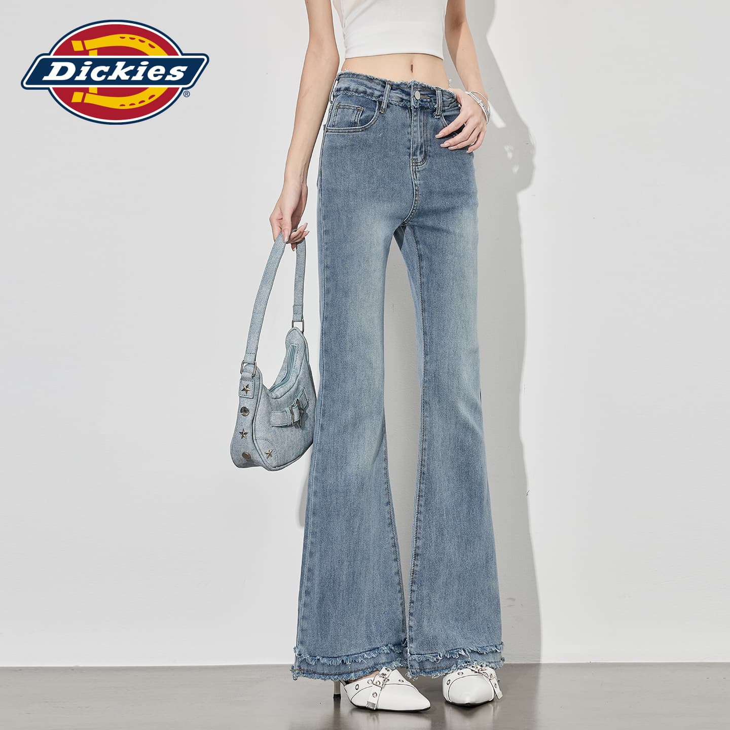Джинсы Dickies Освежающий вариант Брюки Женские Джинсы - изображение 5