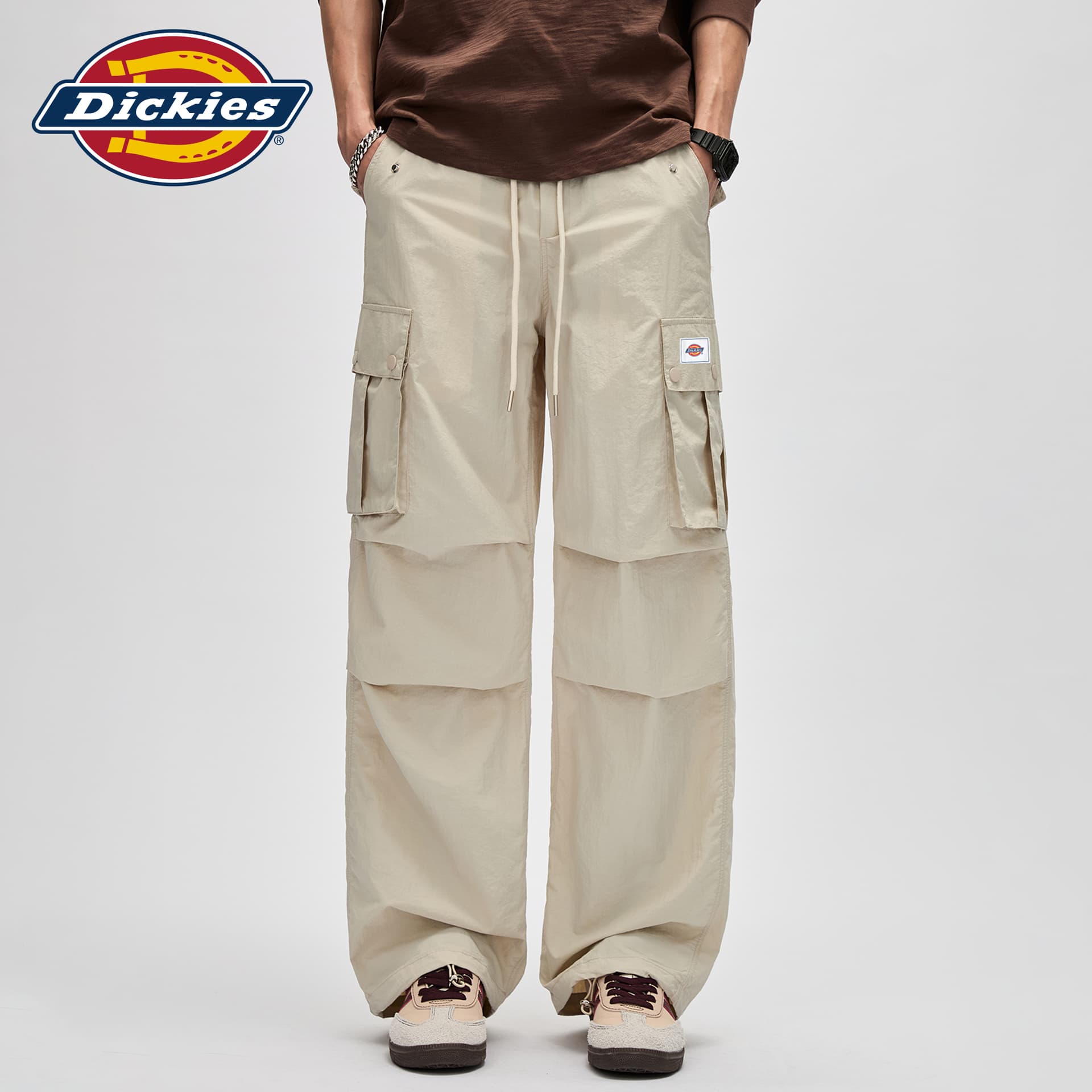 Штаны Dickies Абрикос Унисекс Повседневные Брюки - изображение 4