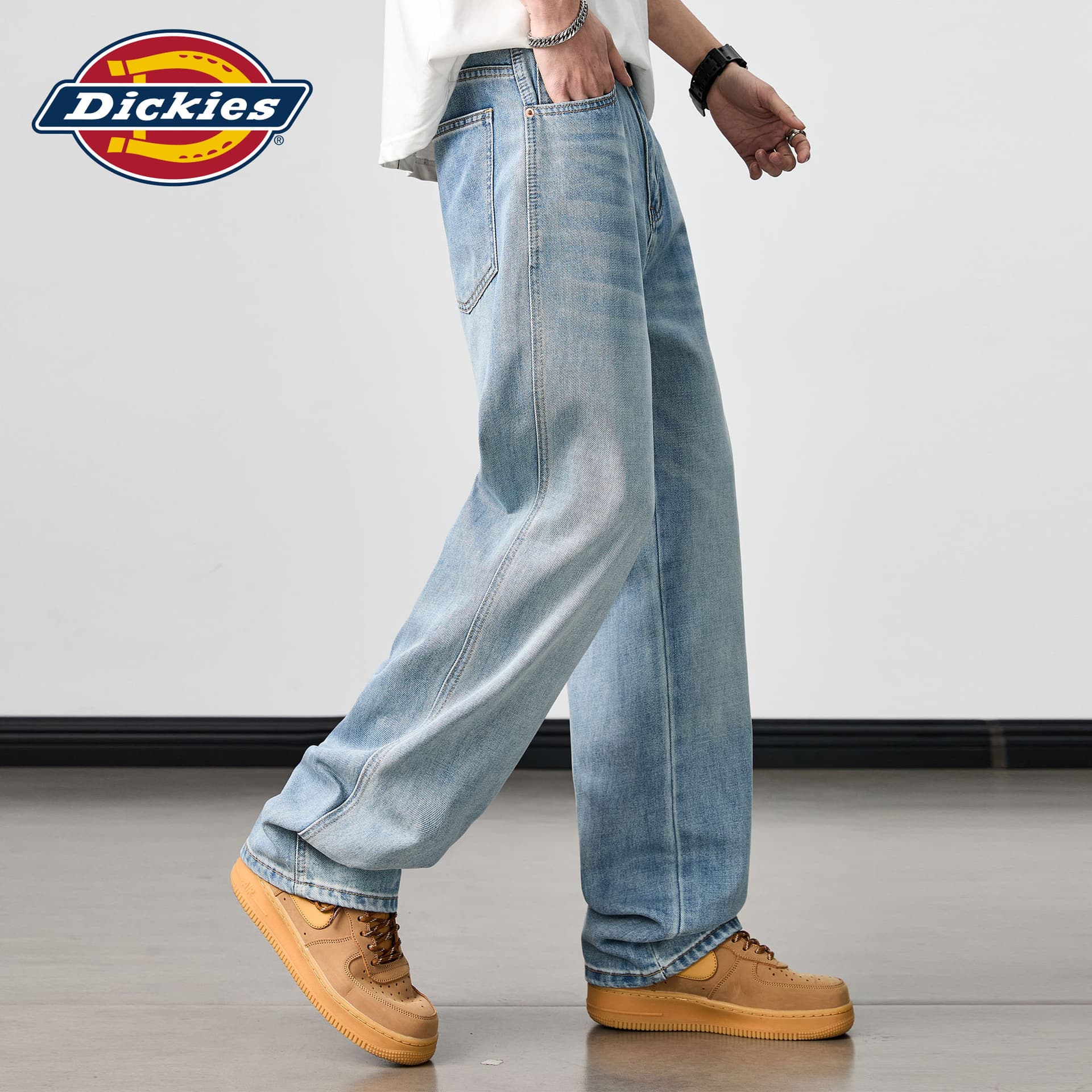 Штаны dickies Синий Унисекс Джинсы - изображение 4