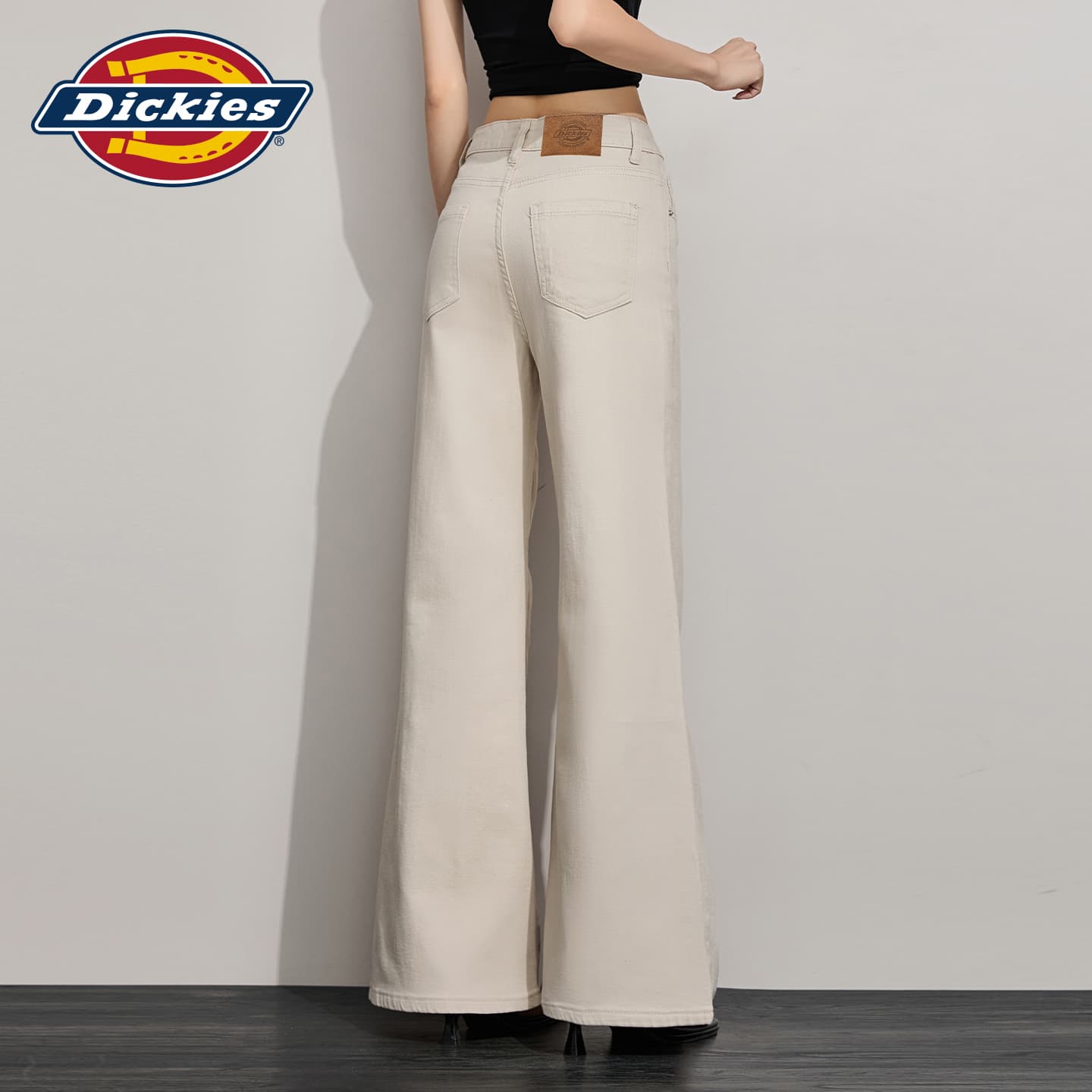 Джинсы Dickies Хаки Удлиненные Джинсы для Женщин - изображение 7