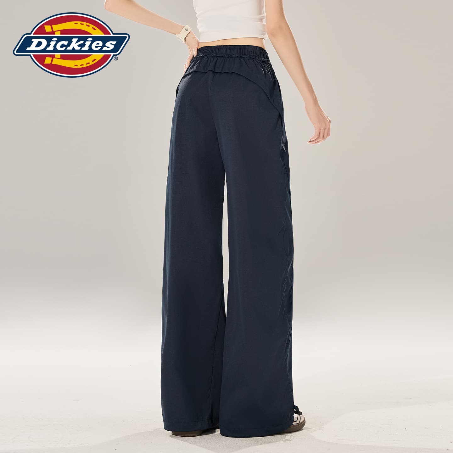 Dickies Темно-синие брюки женские карго - изображение 7
