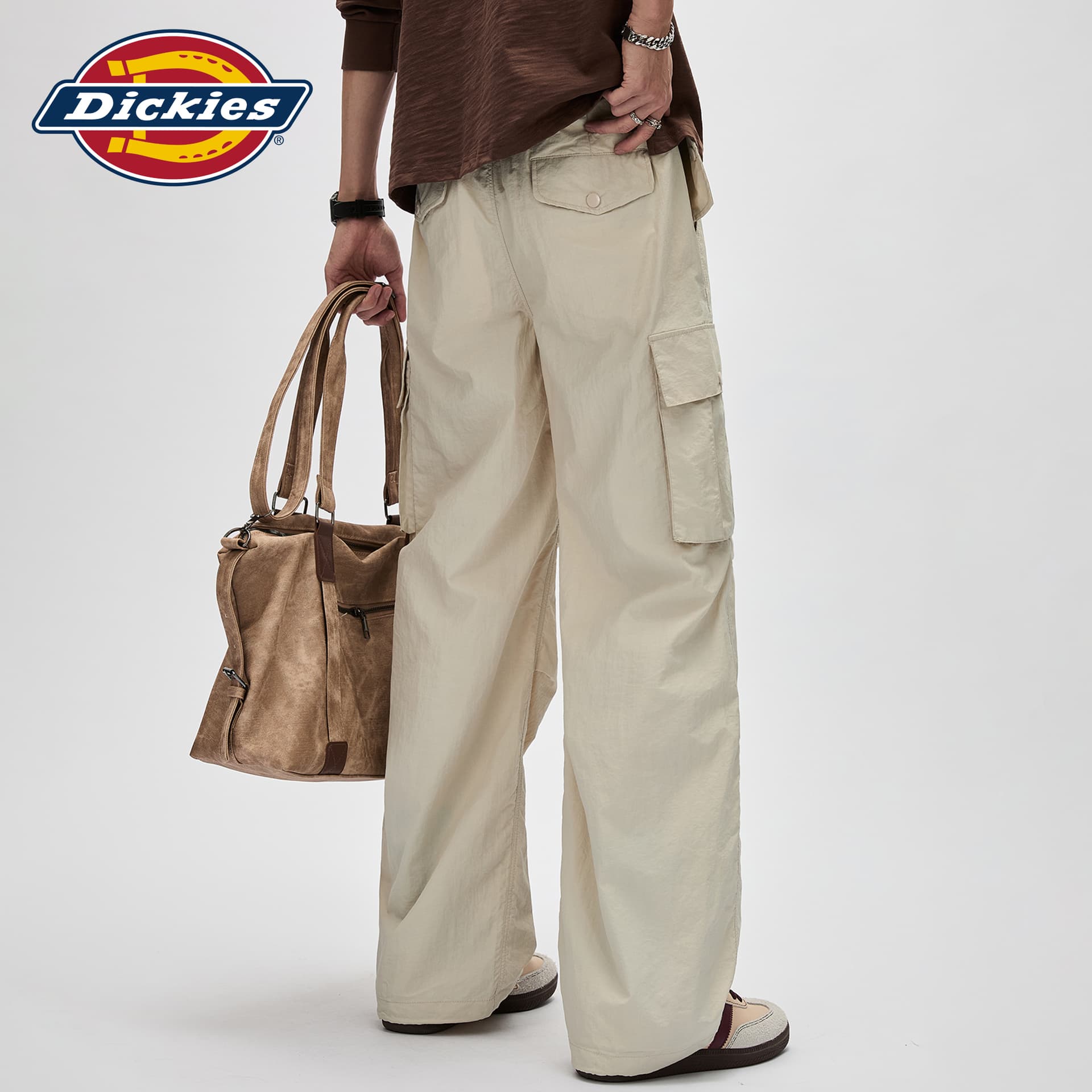 Штаны Dickies Абрикос Унисекс Повседневные Брюки - изображение 6