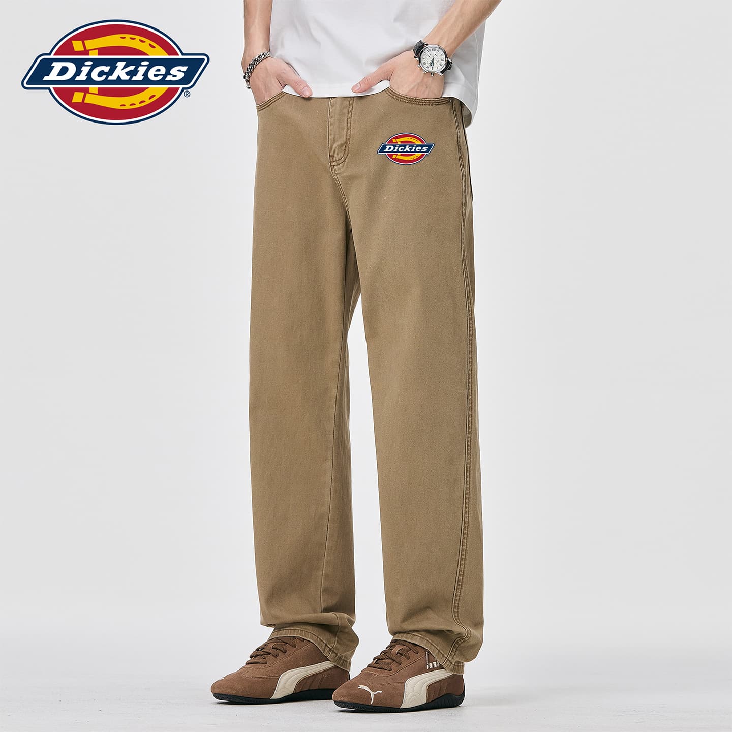 Штаны Dickies Khaki (PRINTED Version) Мужские Джинсы - изображение 3