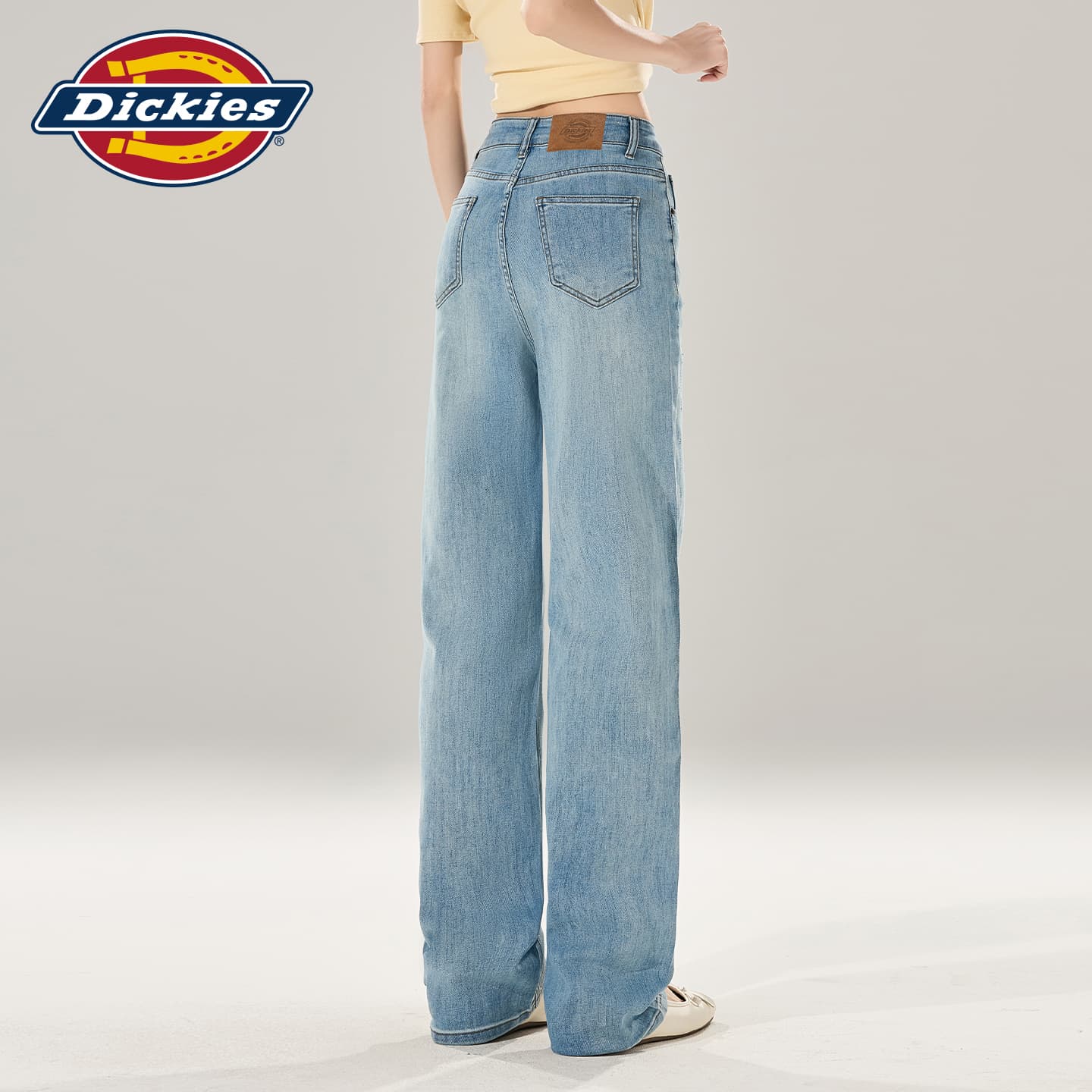 Джинсы Dickies Светло-Синие Женские Джинсы - изображение 7