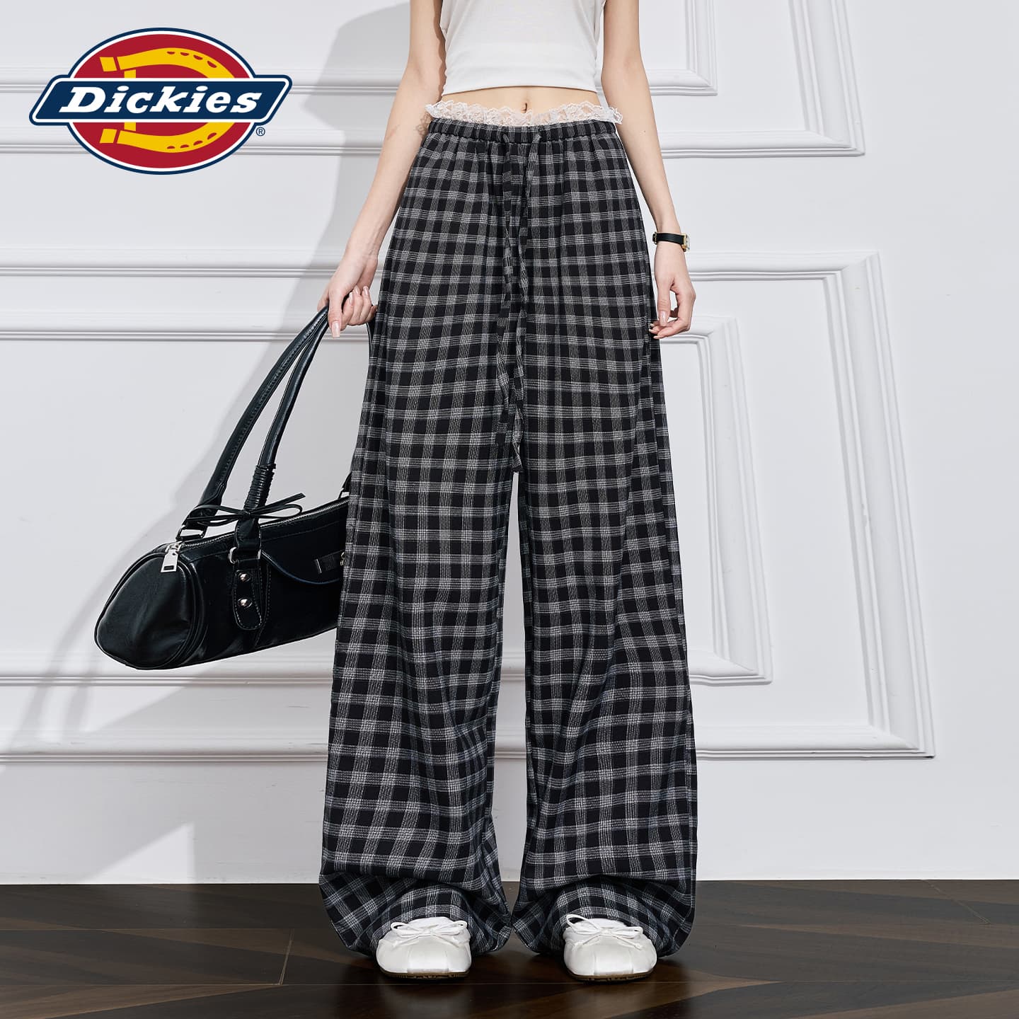 Штаны Dickies Черные Брюки Женские Повседневные Брюки - изображение 4