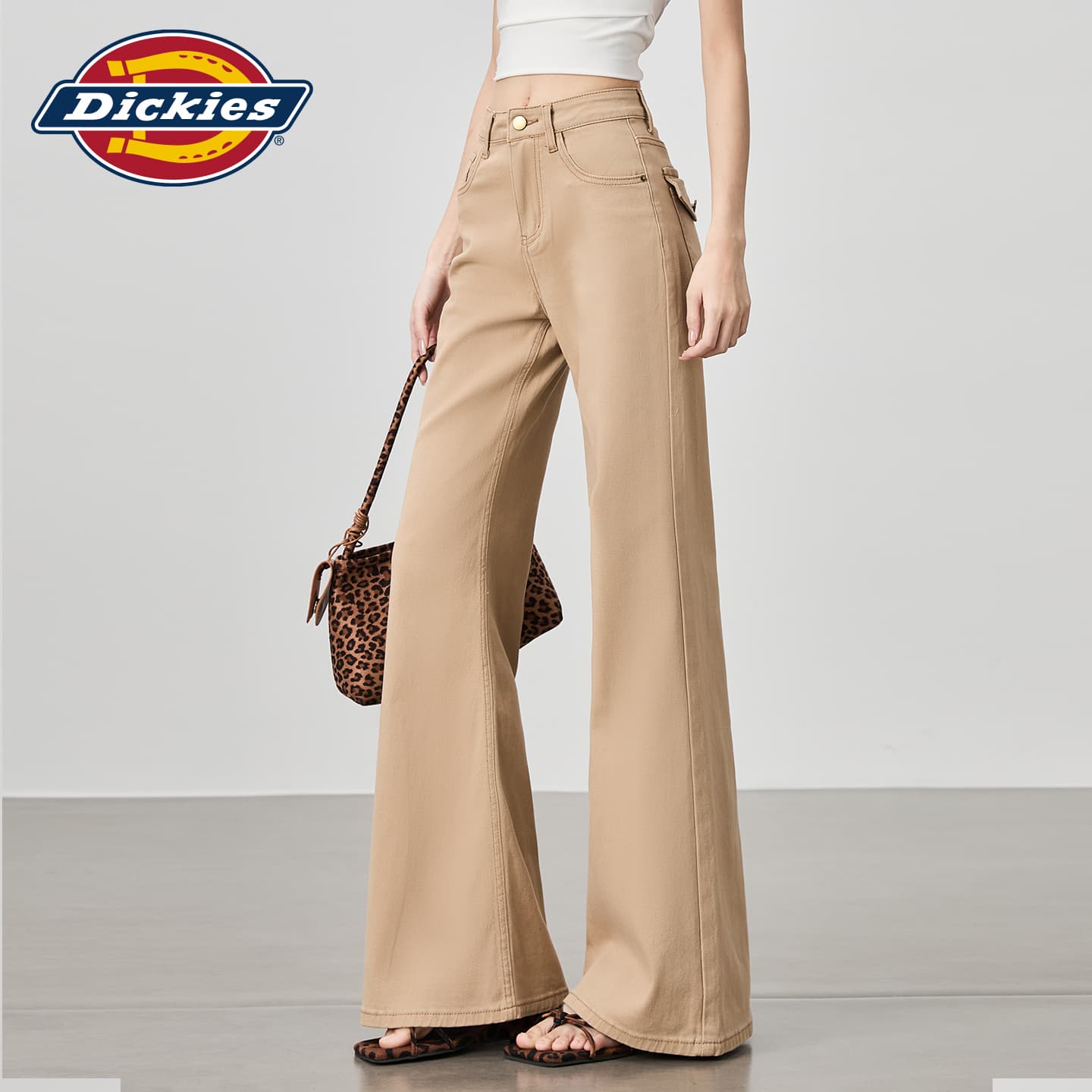Джинсы Dickies Хаки Брюки Женские Джинсы - изображение 5