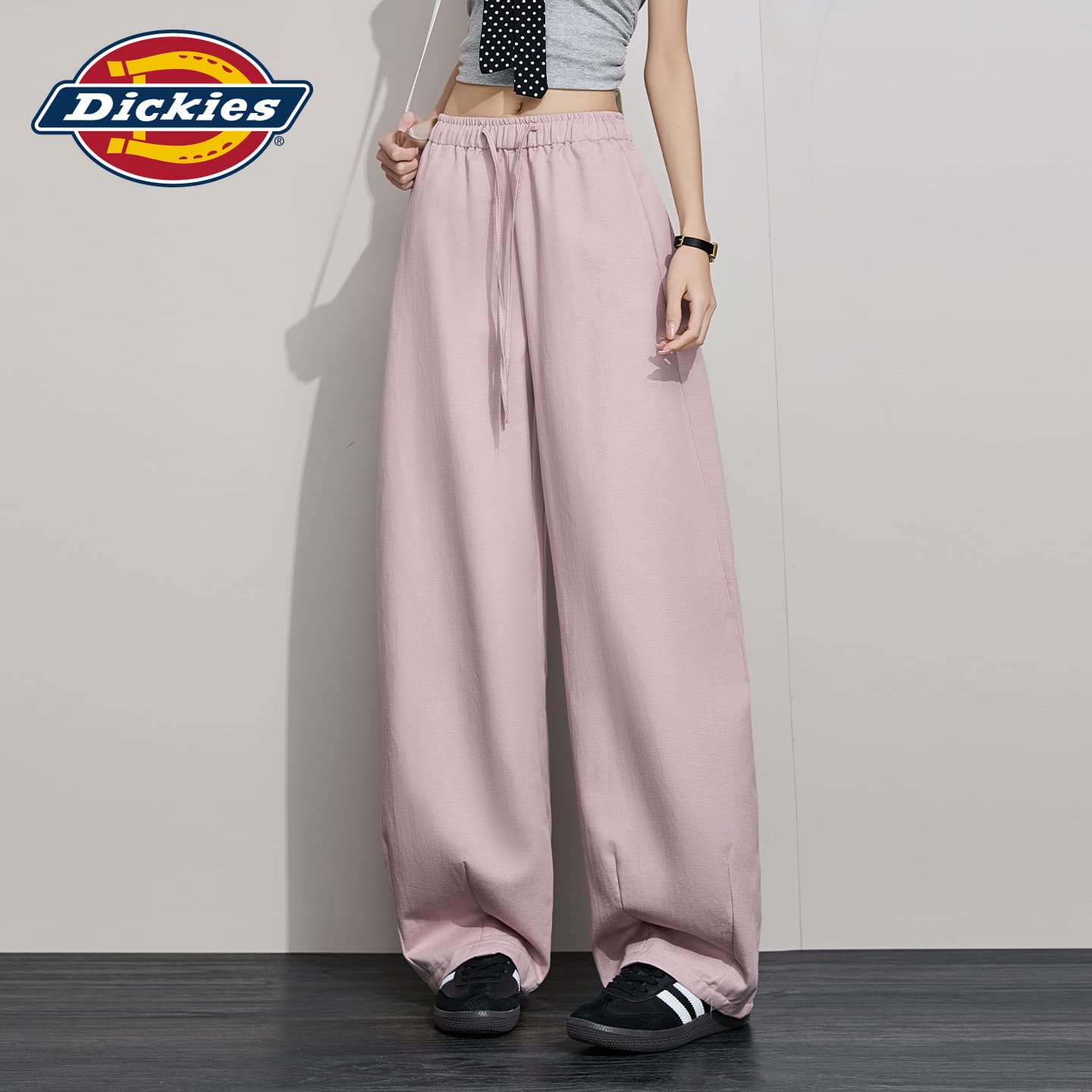 Штаны Dickies Пыльно-розовые брюки женские повседневные - изображение 5