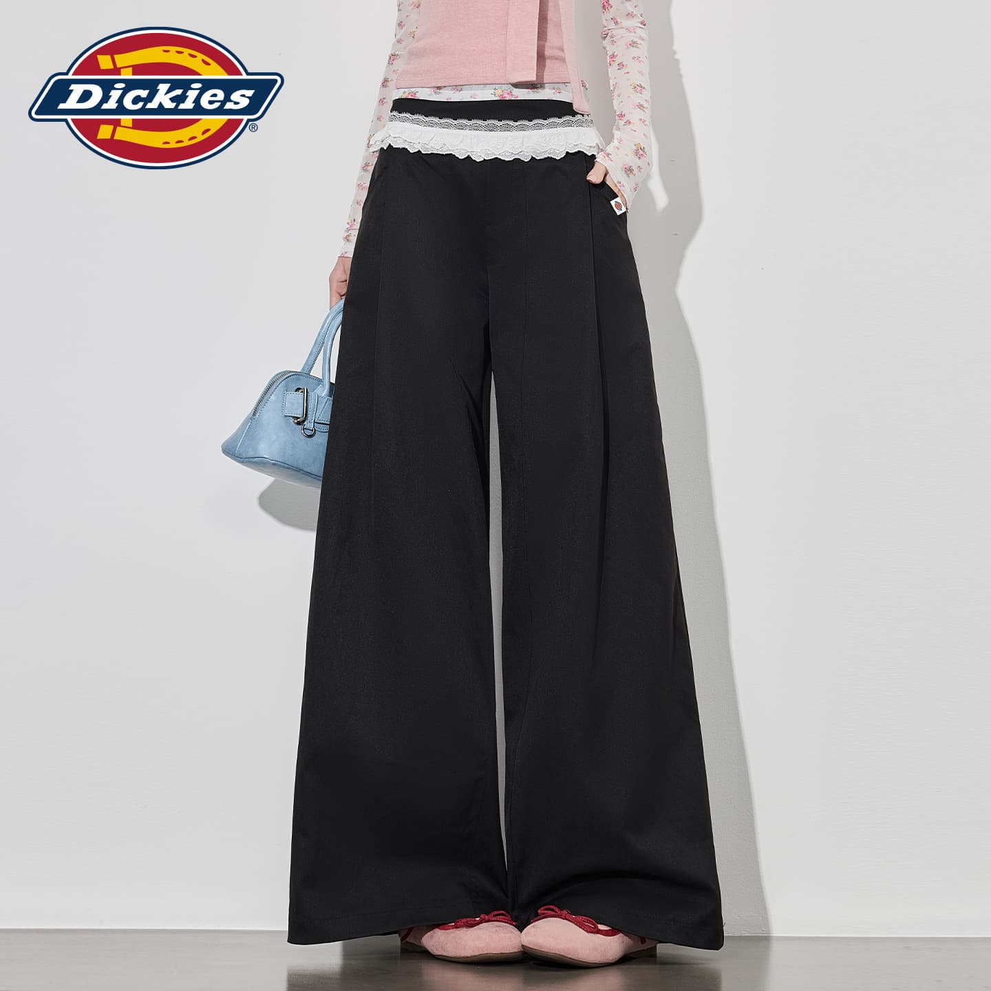 Штаны Dickies Черные Брюки Женские Повседневные Брюки - изображение 4