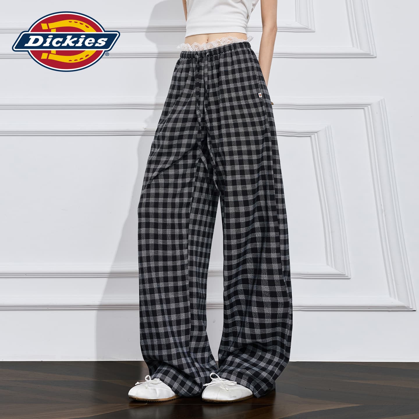 Штаны Dickies Черные Брюки Женские Повседневные Брюки - изображение 3