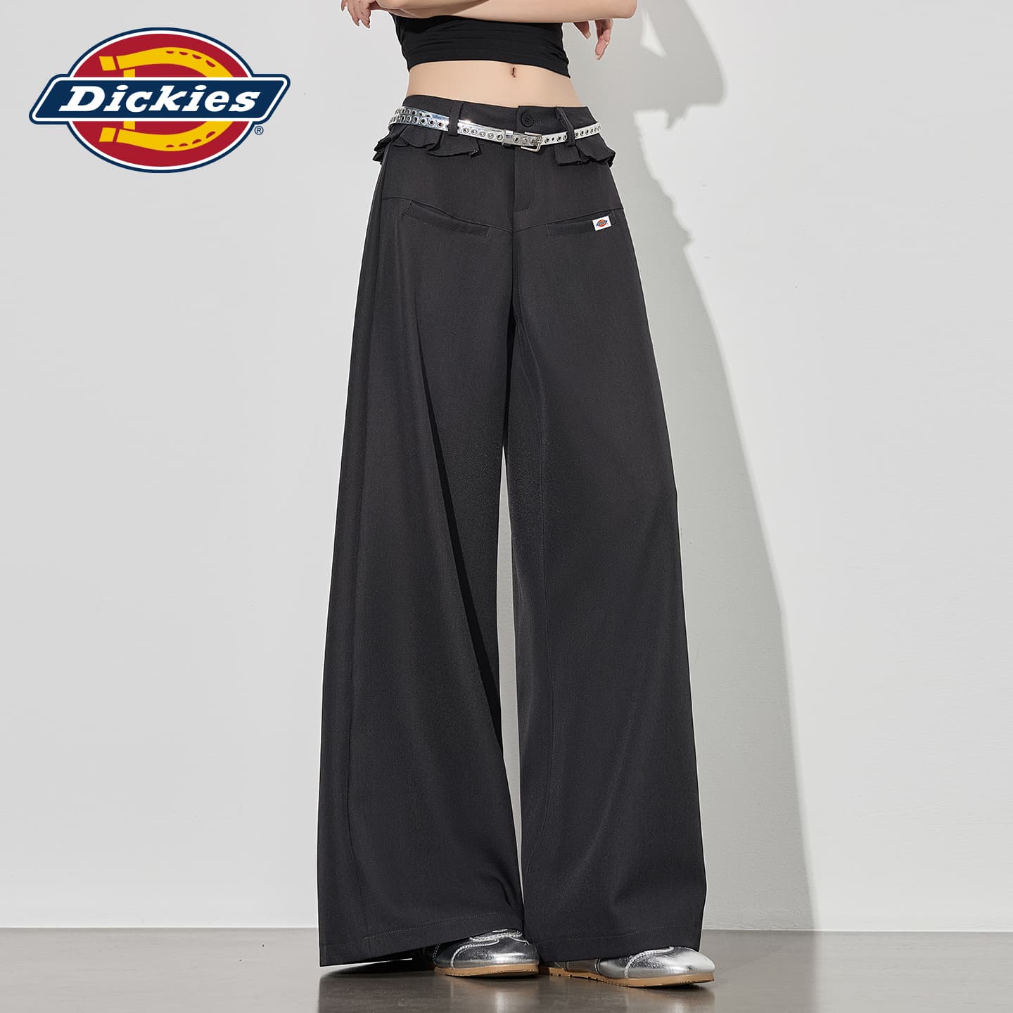Штаны Dickies Серые Брюки Женские Повседневные Брюки - изображение 5