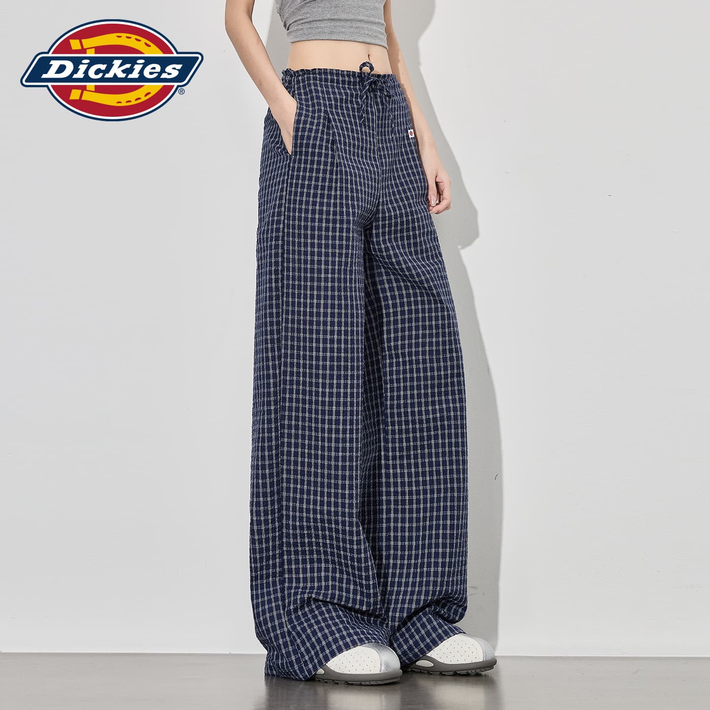 Штаны Dickies Темно-синие брюки женские повседневные - изображение 6