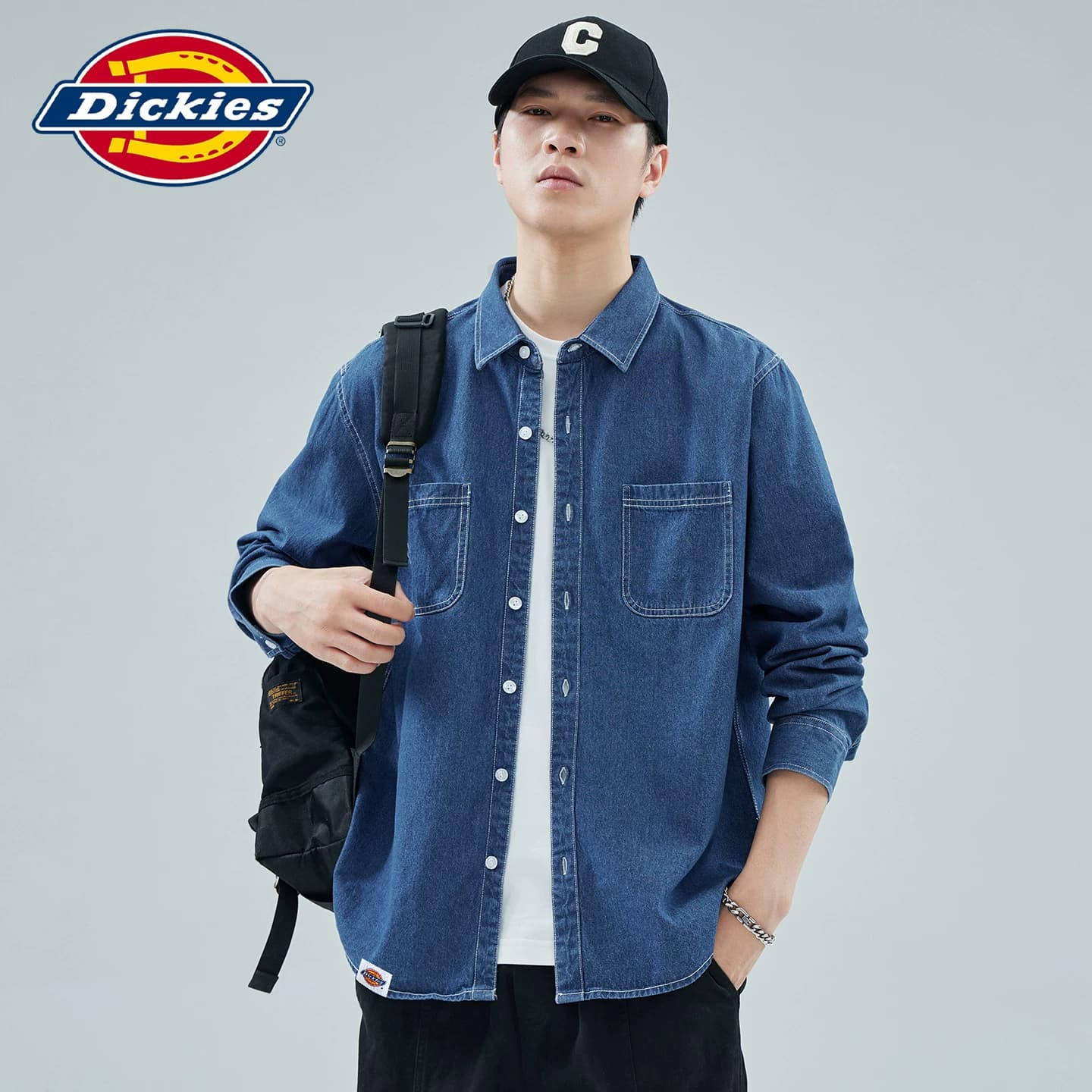 dickies Унисекс Джинсовые рубашки - изображение 3