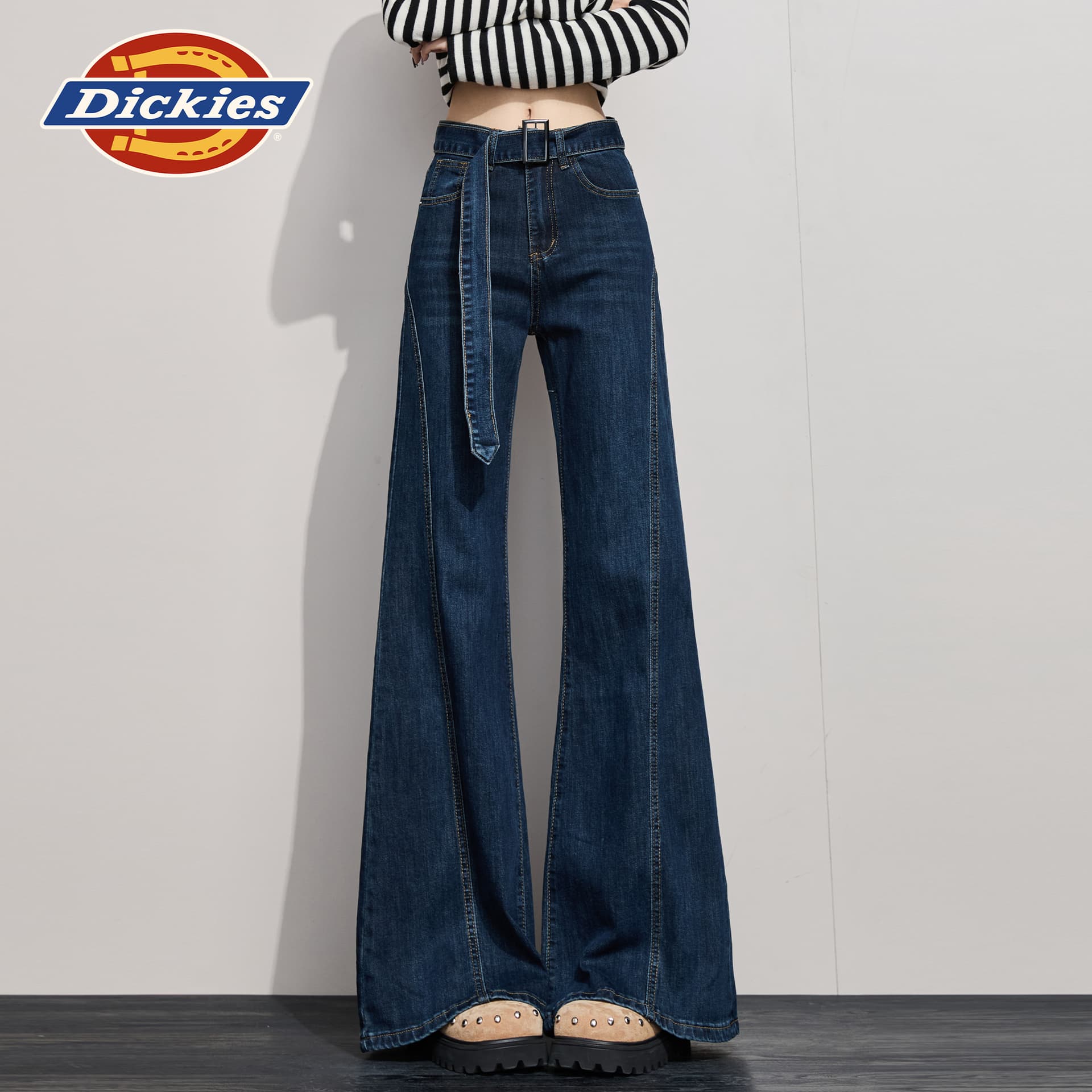 Джинсы Dickies Винтажные Синие Брюки Женские Джинсы - изображение 3