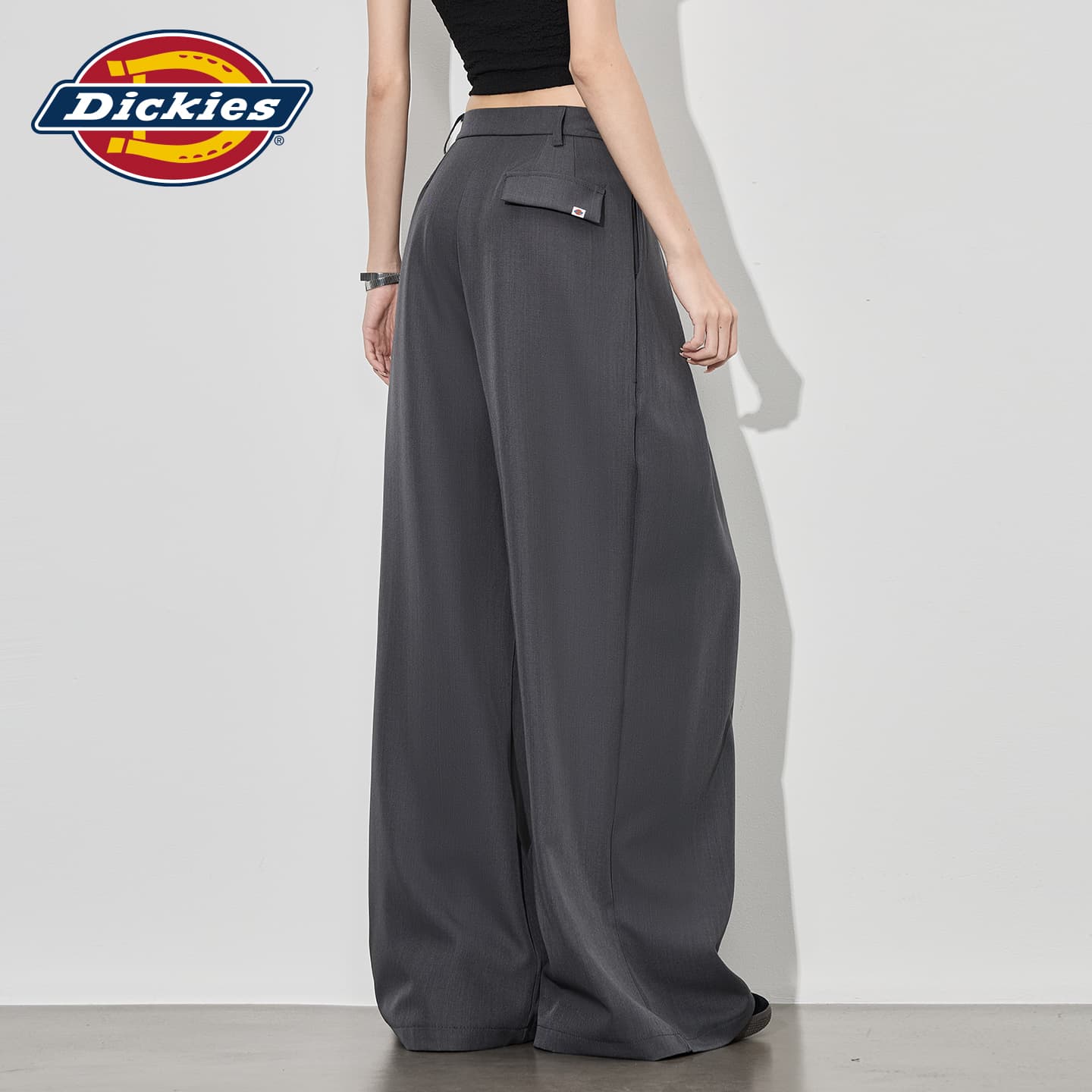 Штаны Dickies Серые Брюки Женские Повседневные Брюки - изображение 7
