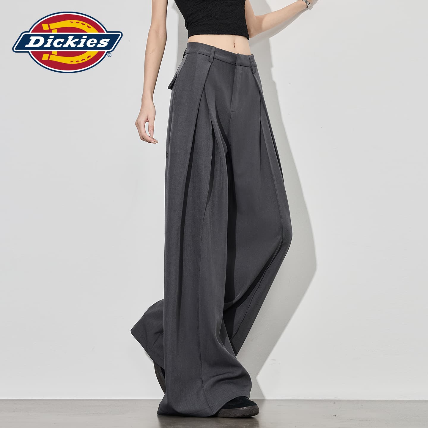 Штаны Dickies Серые Брюки Женские Повседневные Брюки - изображение 5