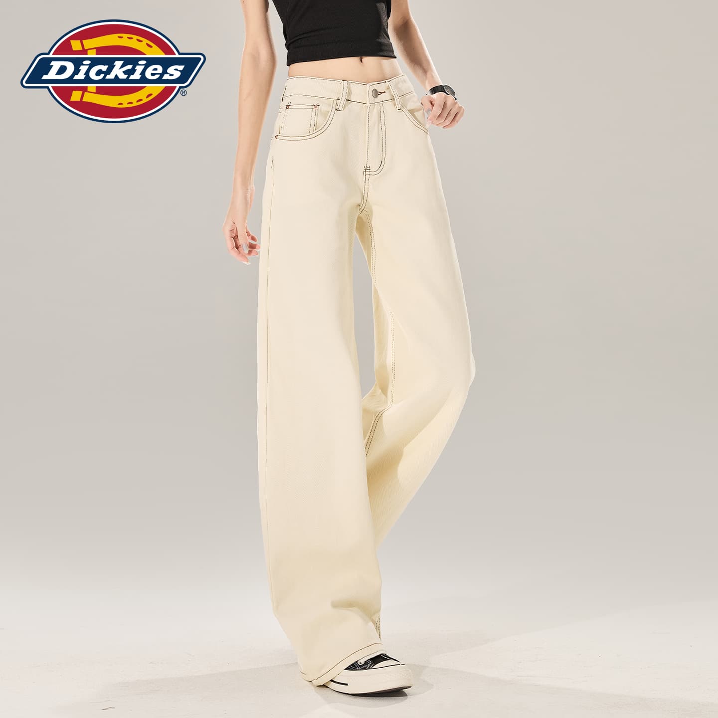Джинсы Dickies Custard Брюки Женские Jeans - изображение 6